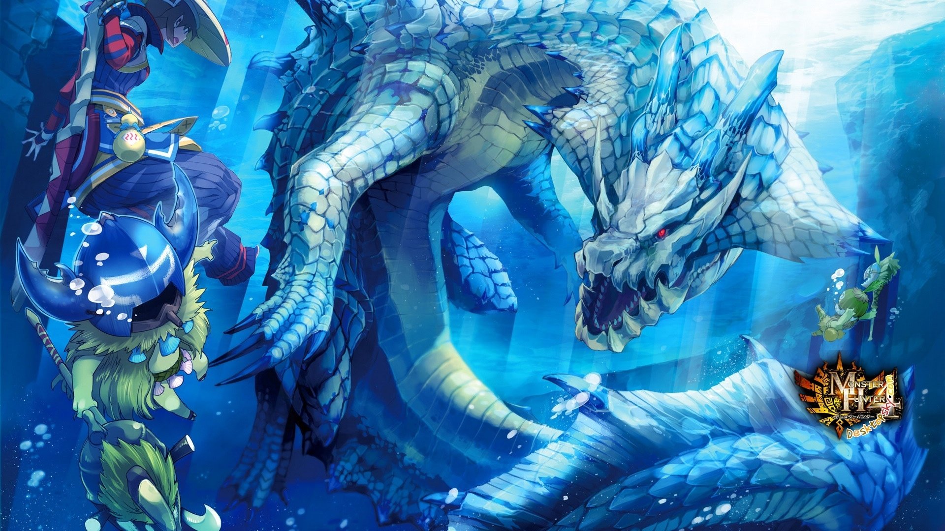 游戏,插画,CG图,龙,怪物猎人