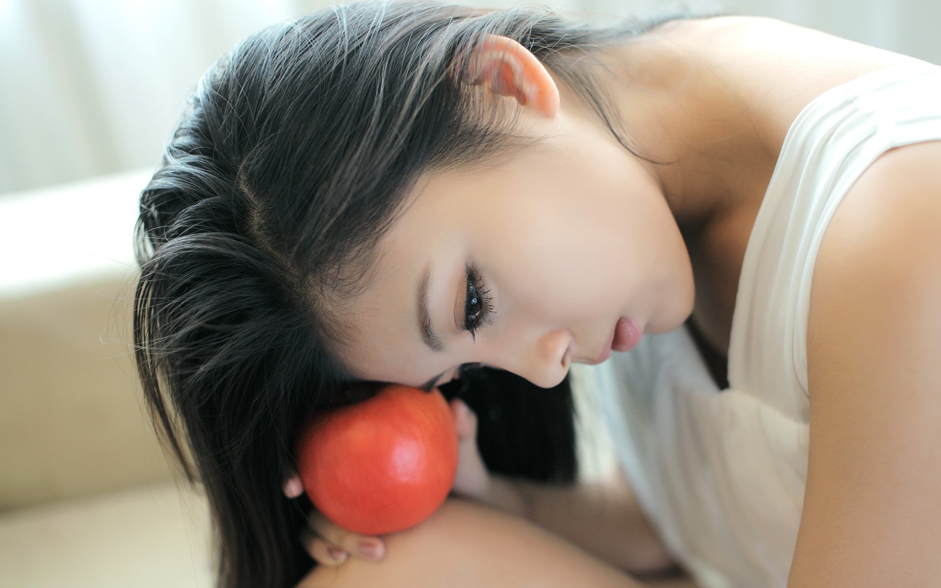 王祉萱,大眼睛,摄影,影像,姑娘,美女,360宝贝