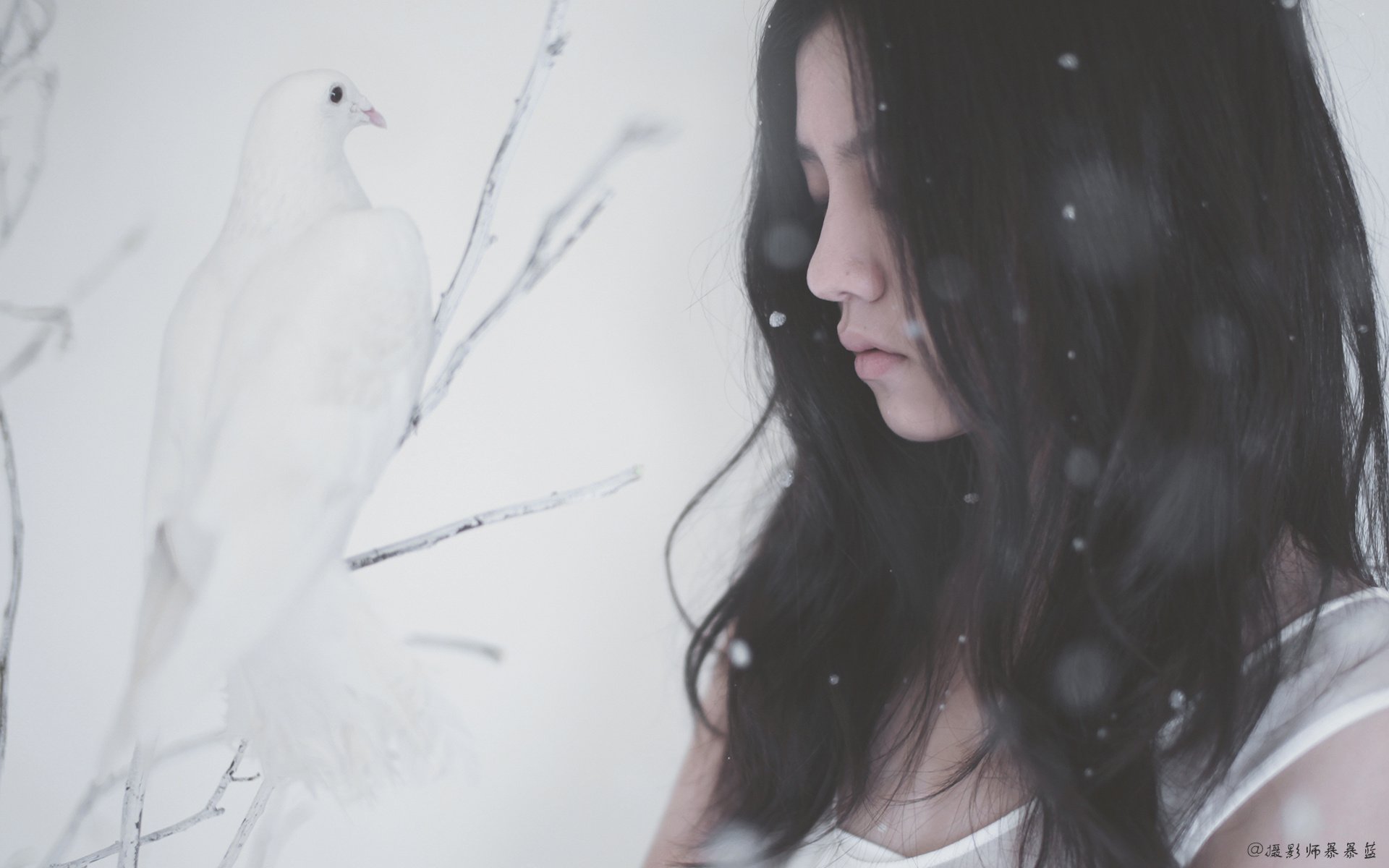 暴暴蓝,摄影,影像,姑娘,悲伤,美女,360宝贝