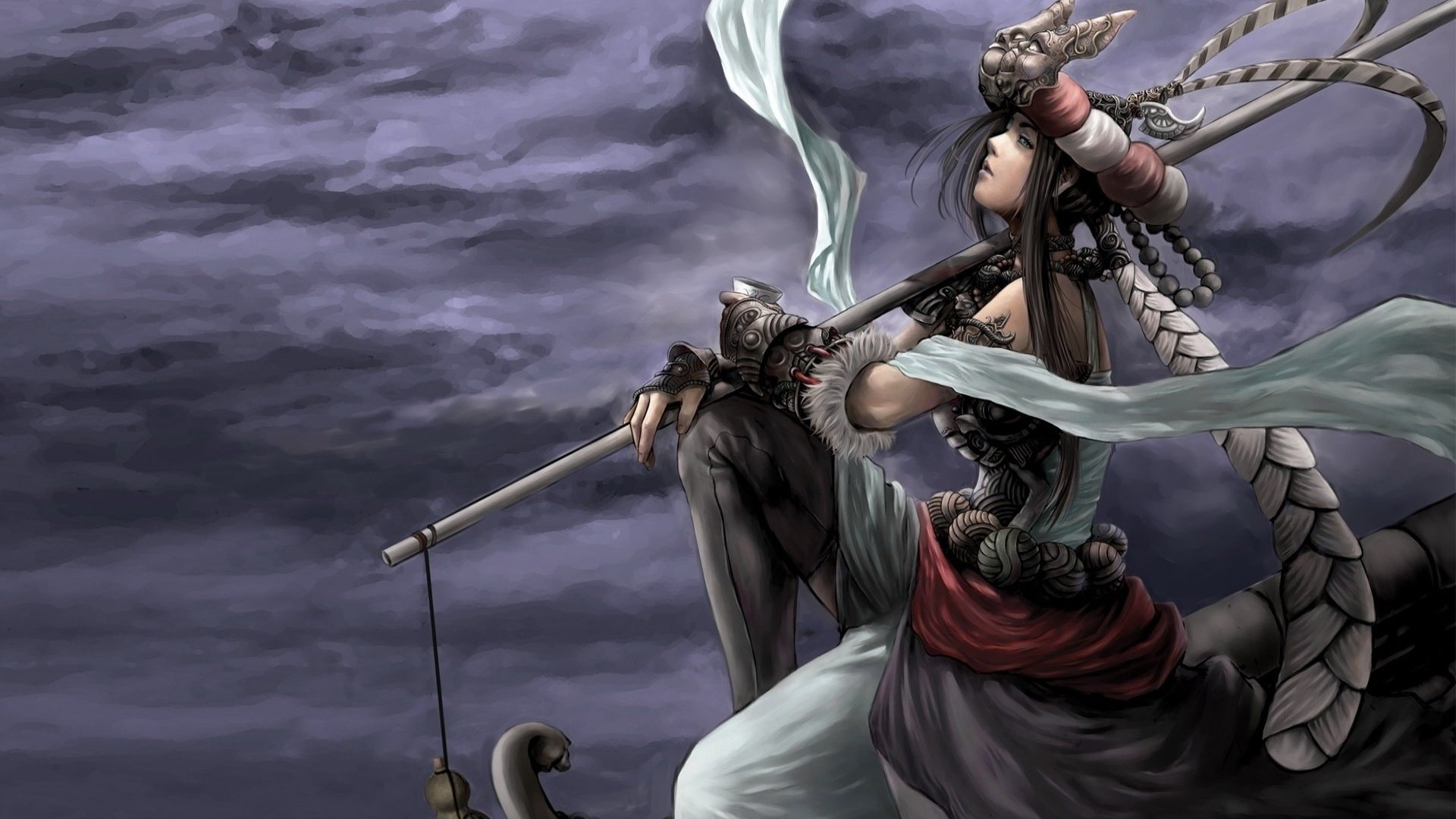 游戏,游戏美女,插画,十二之天