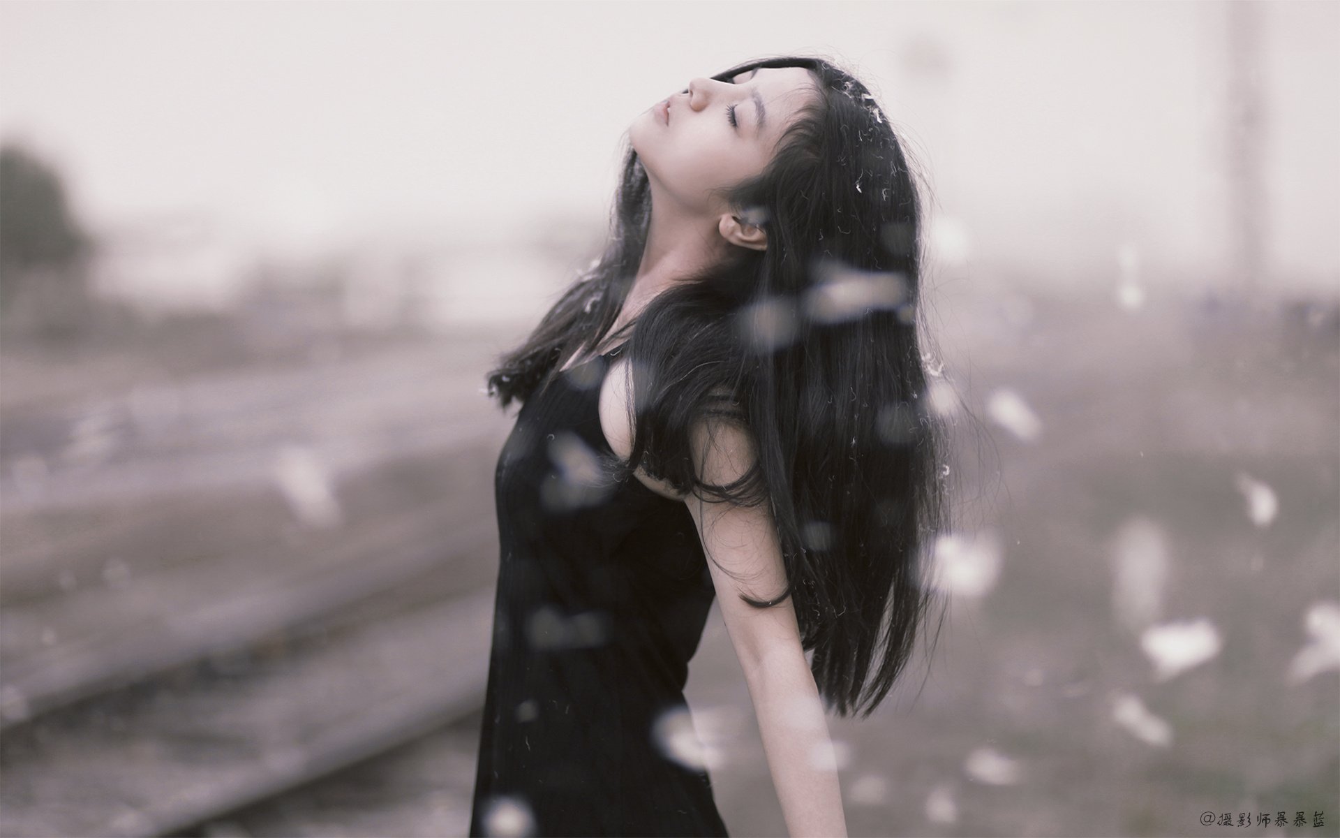 暴暴蓝,摄影,影像,姑娘,悲伤,美女,360宝贝