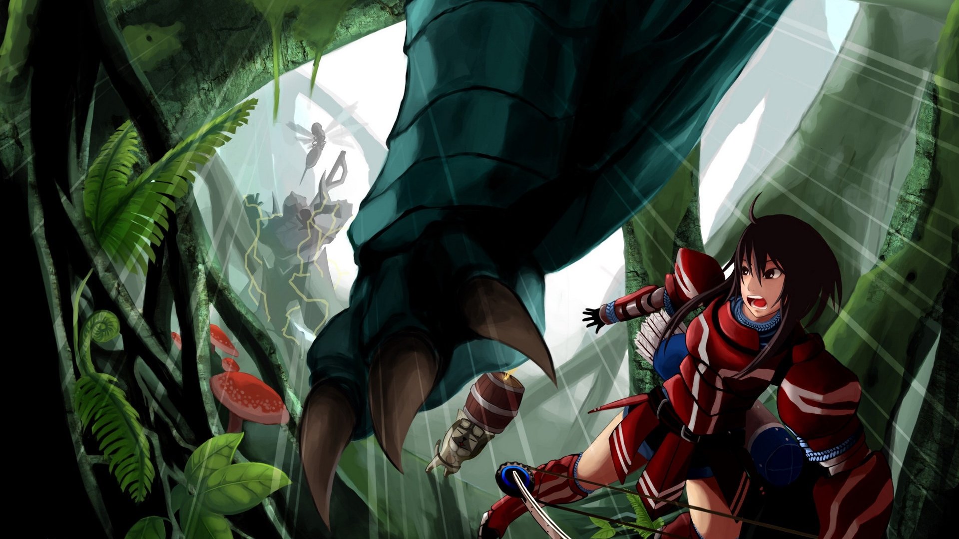 游戏,插画,Cg图,怪物猎人