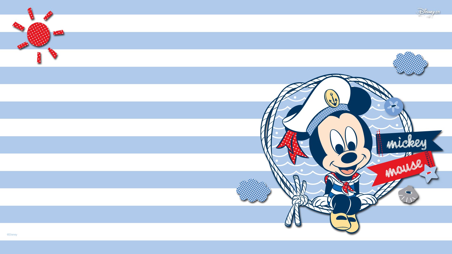 炫酷,米老鼠,手绘,2月22日,儿童桌面专用