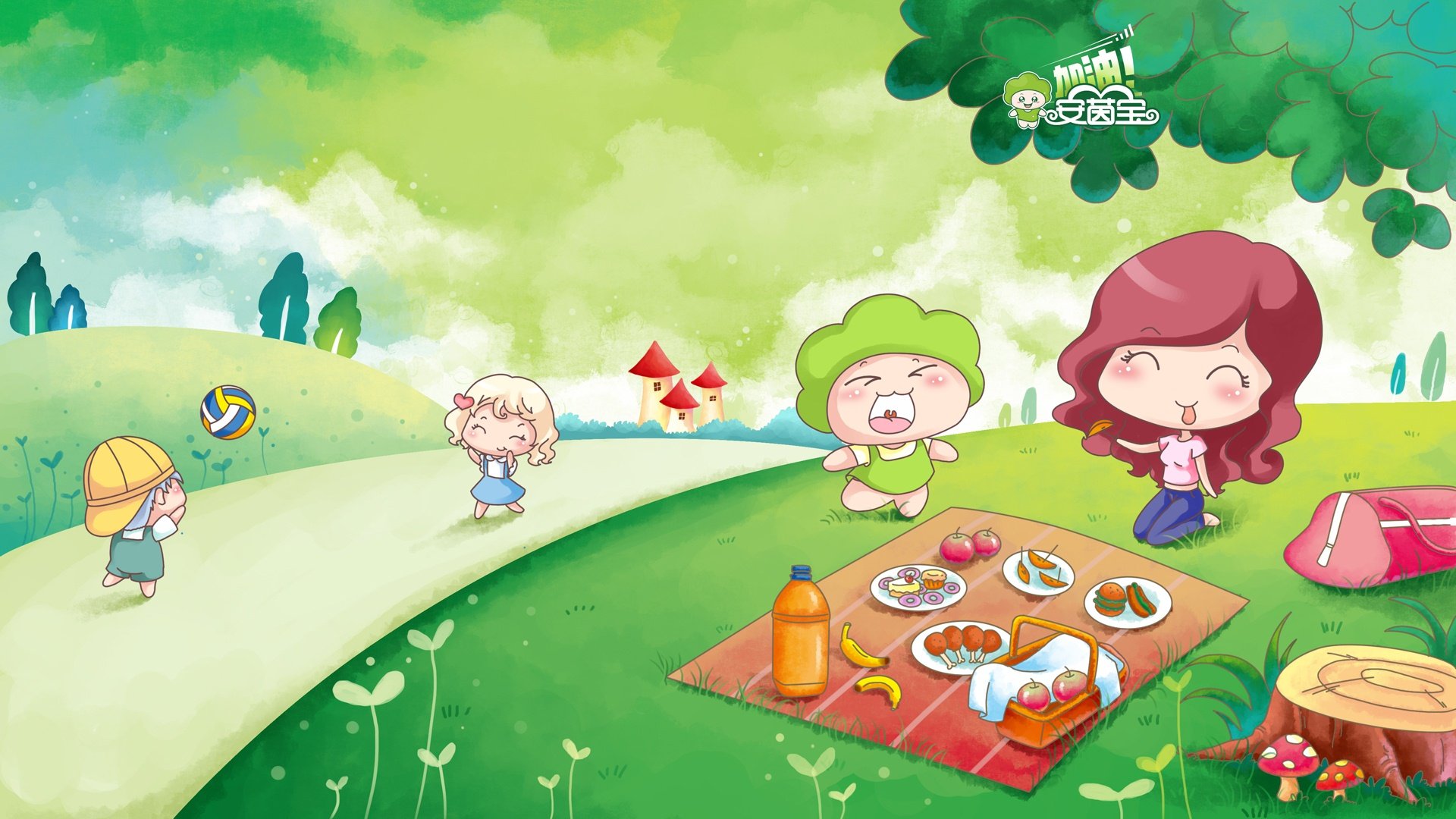 动漫,卡通,安茵宝,独家首发,@安茵宝,儿童桌面专用