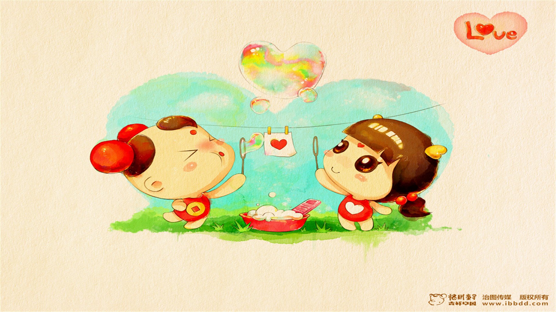 动漫,卡通,招财童子,独家首发,儿童桌面专用