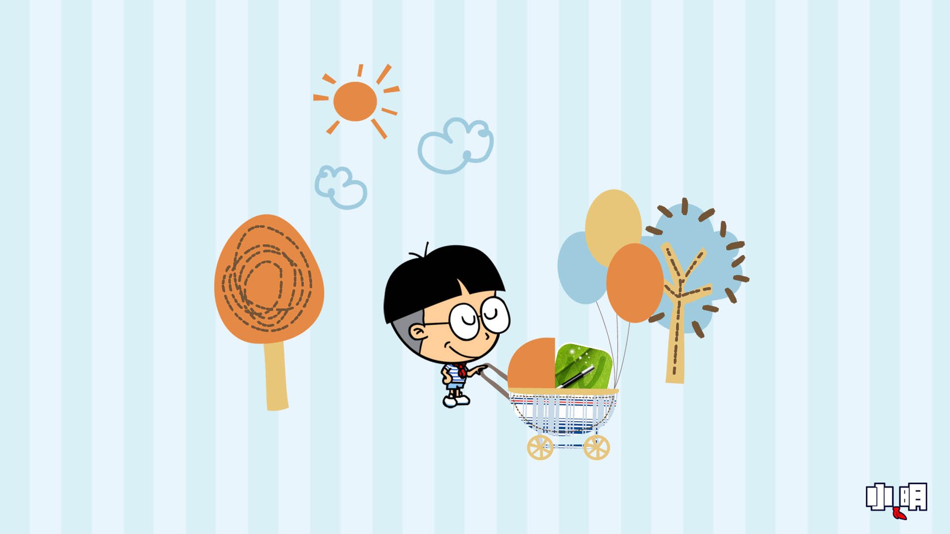 动漫,卡通,小明,独家首发,@小明,儿童桌面专用