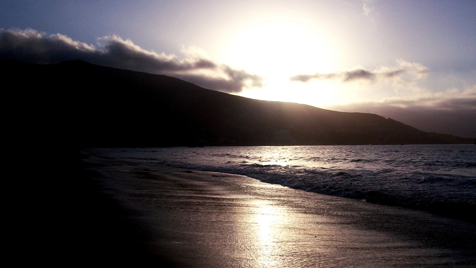 风景,落日余晖,儿童桌面专用