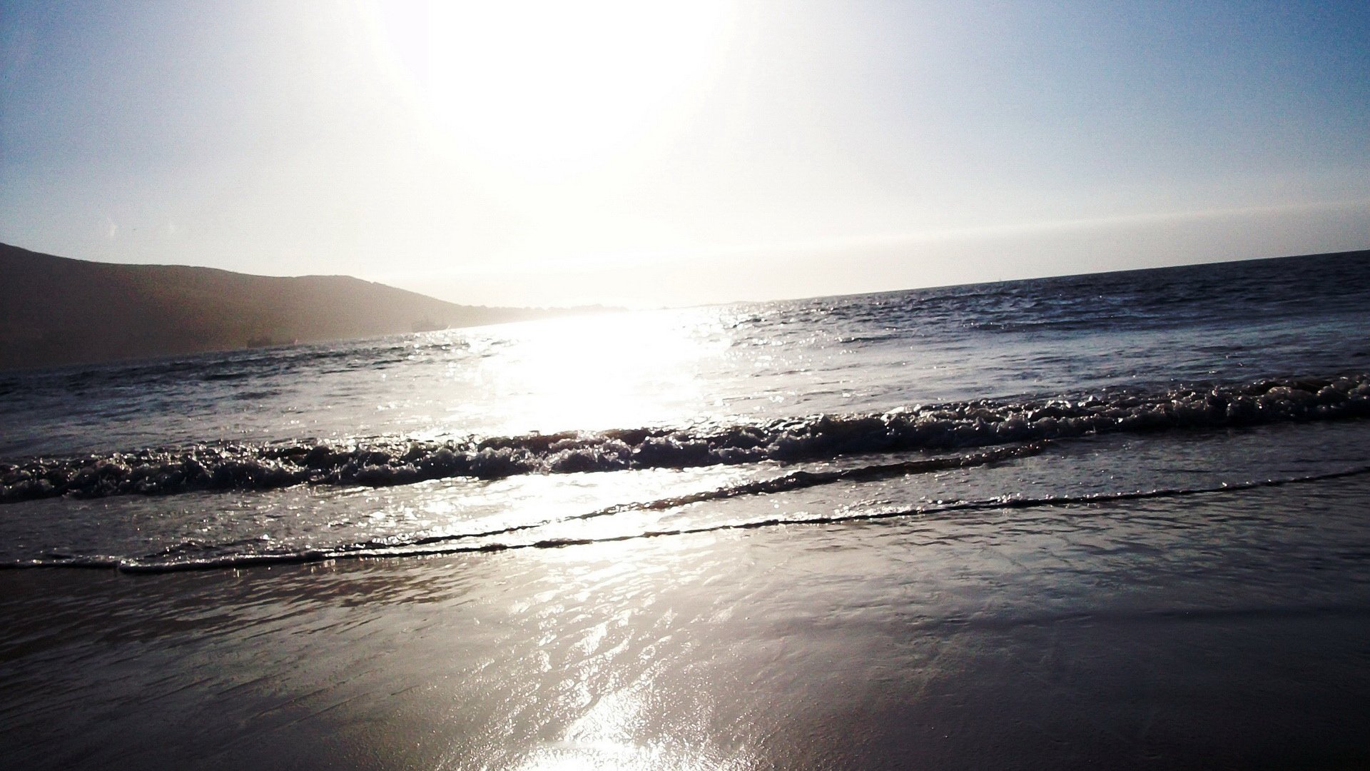 风景,落日余晖,儿童桌面专用