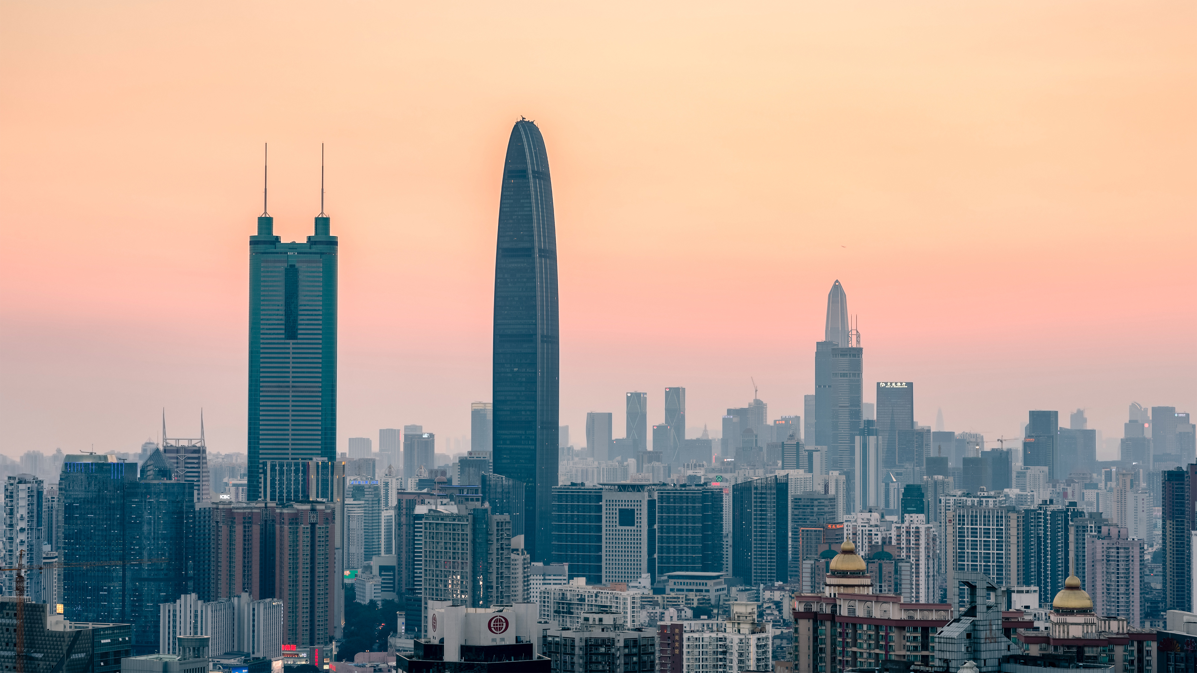 迪拜,航拍,城市