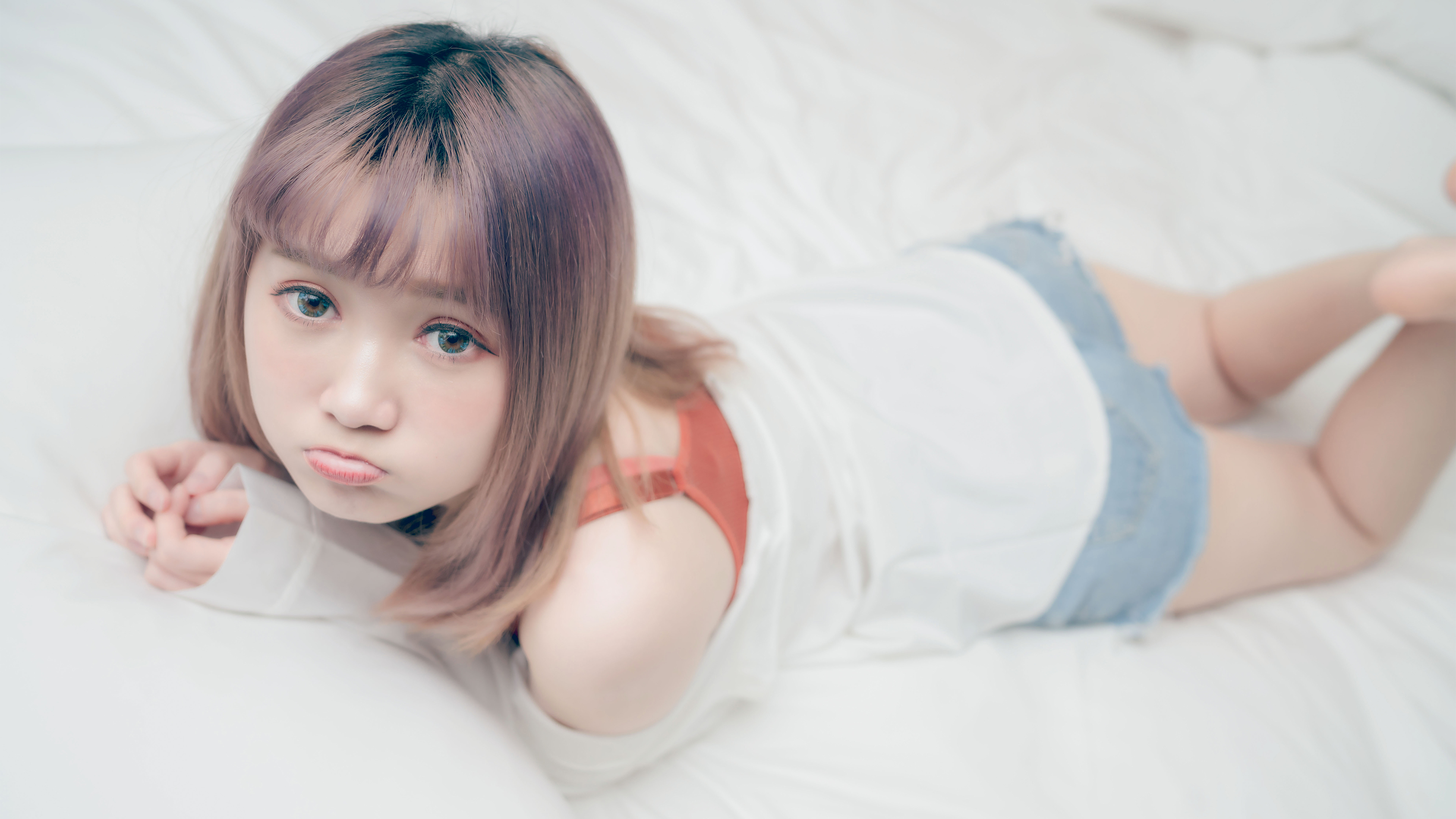 清纯,可爱,嘟嘴