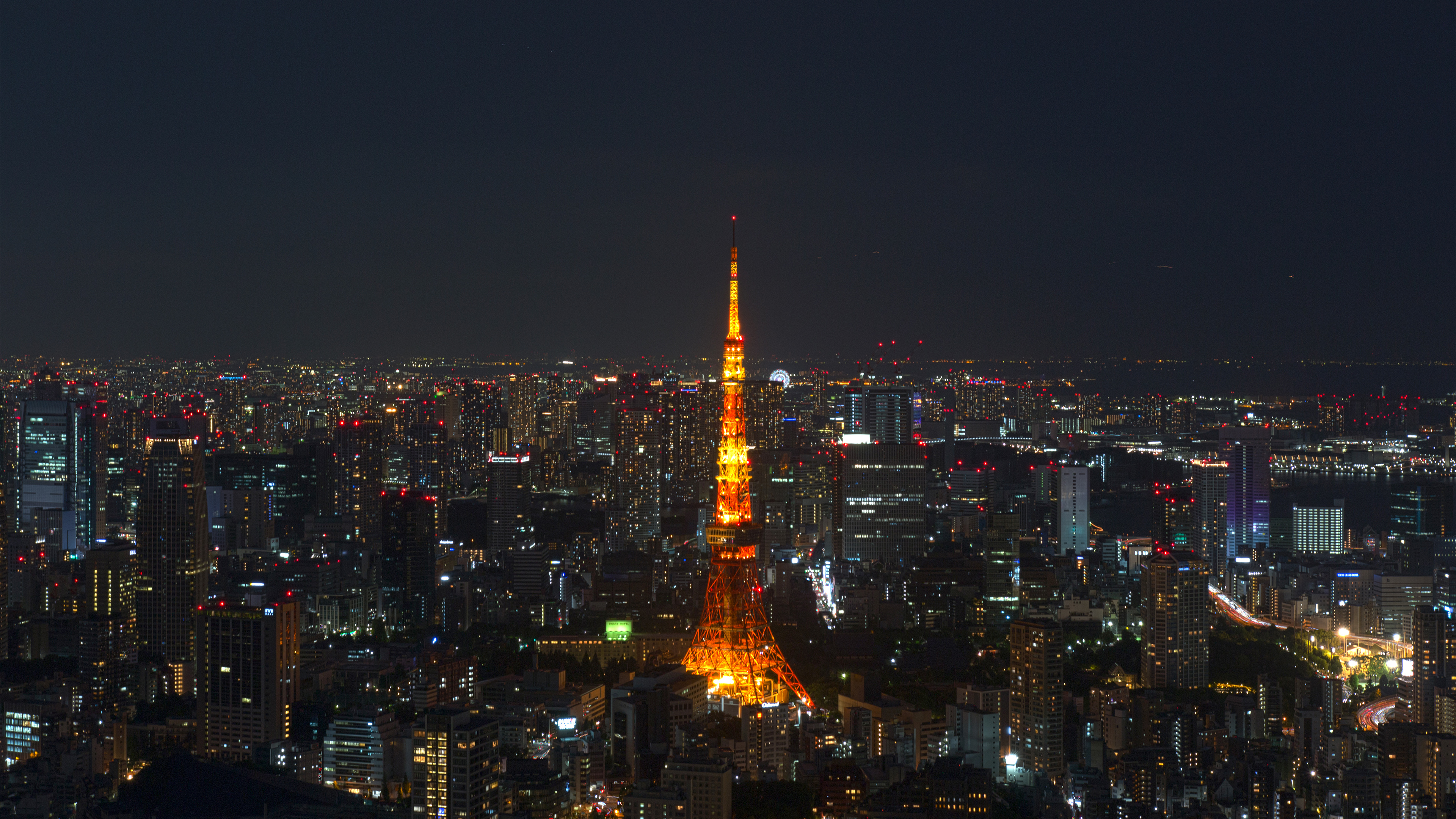 城市夜景,东京,