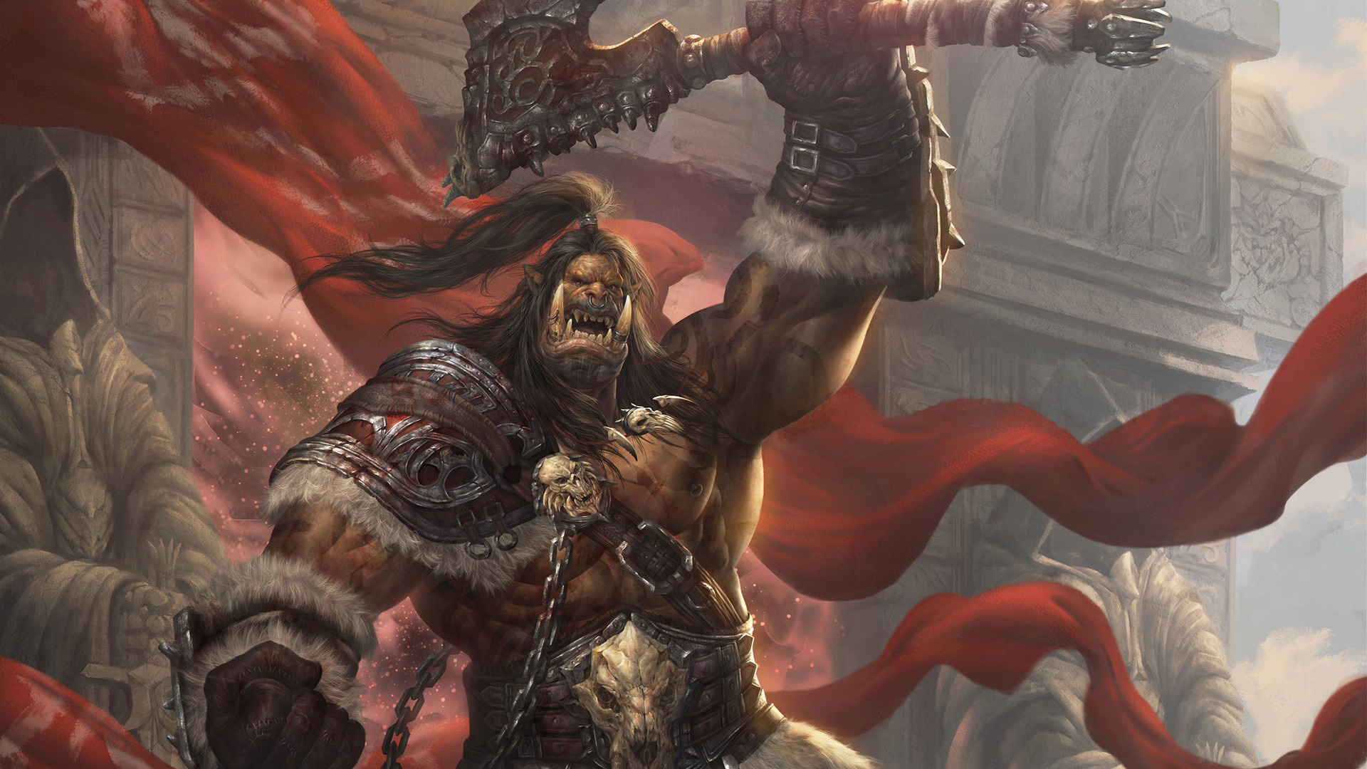 网络游戏,魔兽争霸,兽人,部落