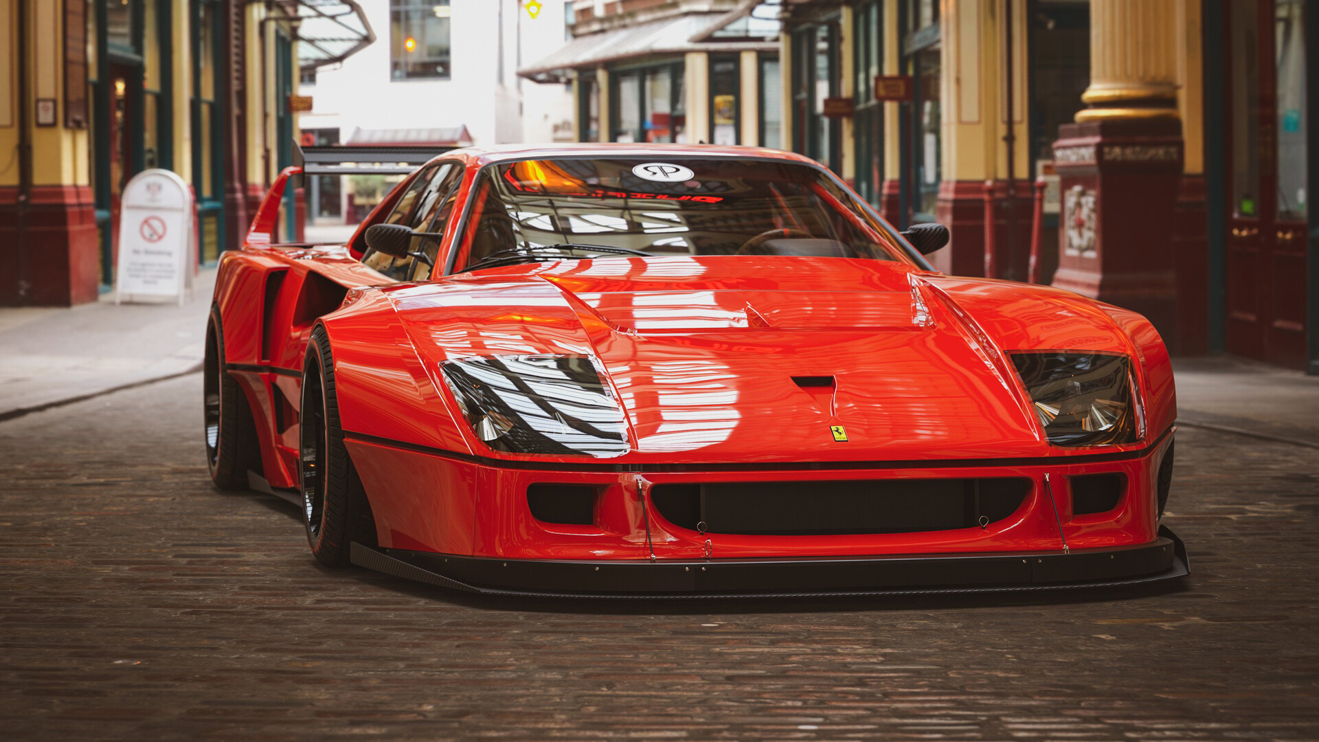 法拉利,红色,跑车