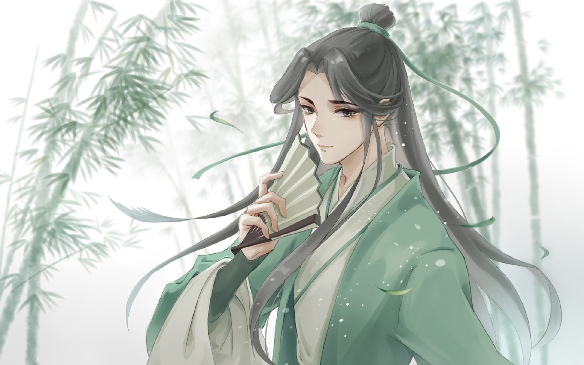 唯美动漫,古风,美男