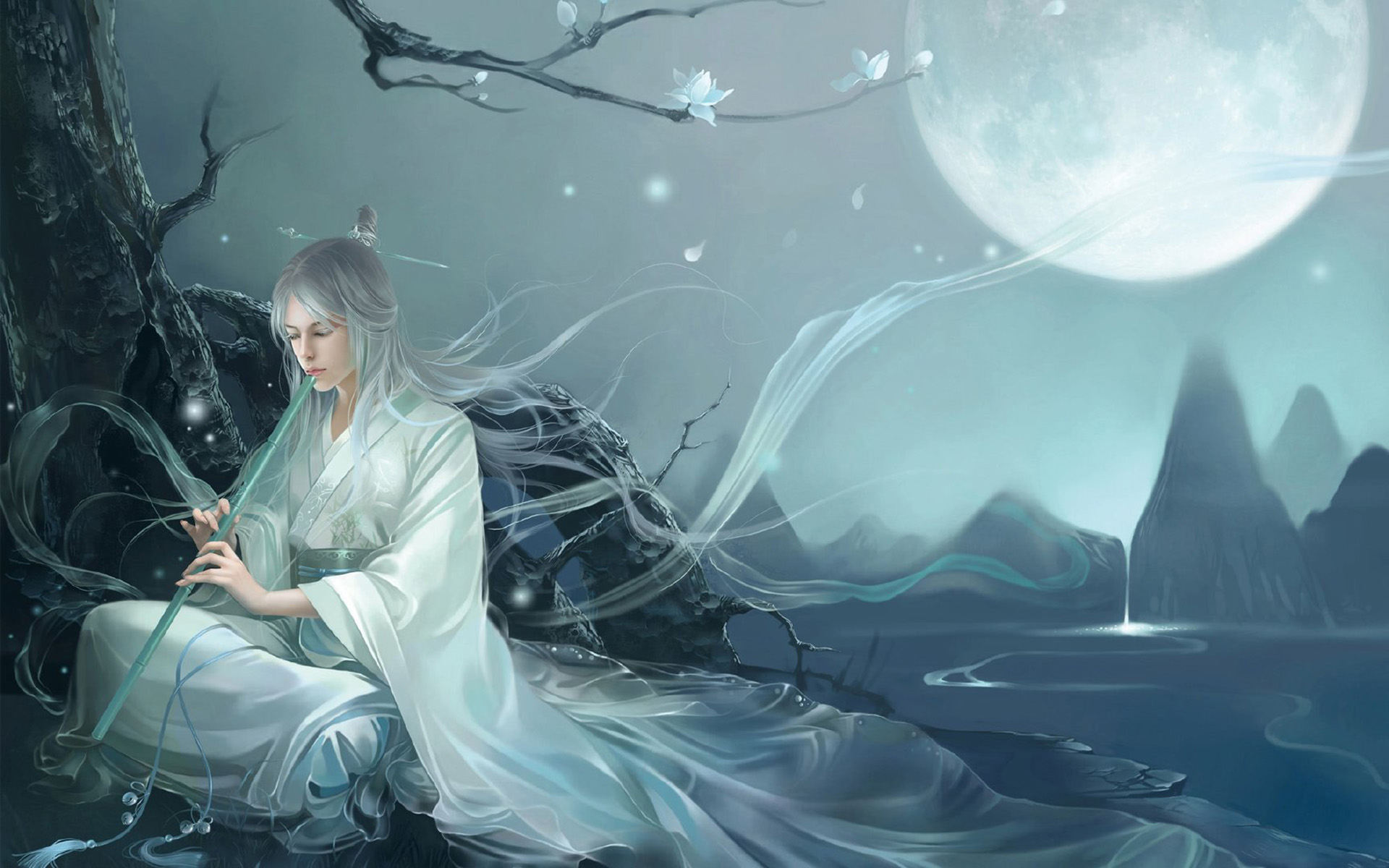 唯美动漫,古风,美男