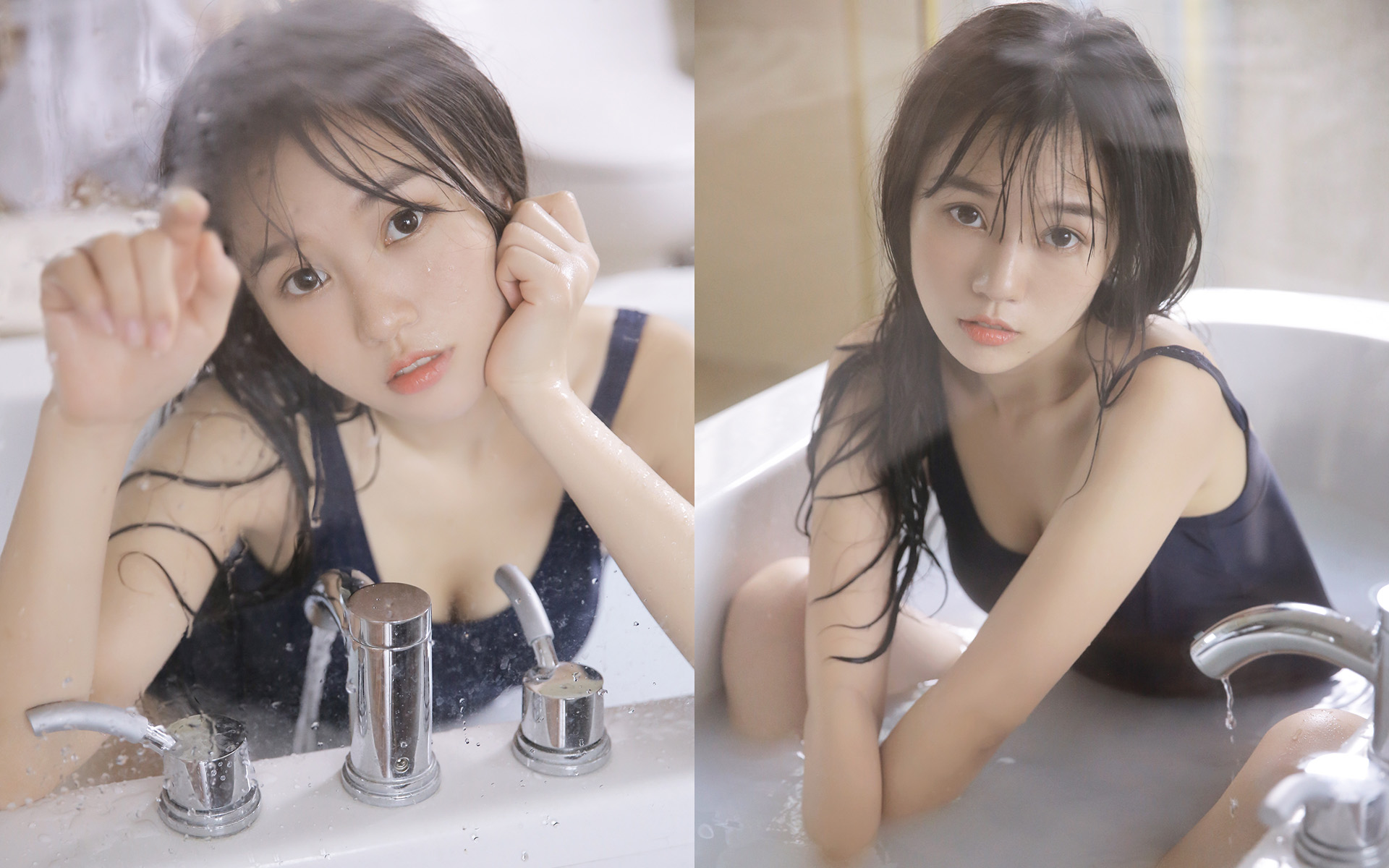 性感女神,浴缸,性感,诱惑