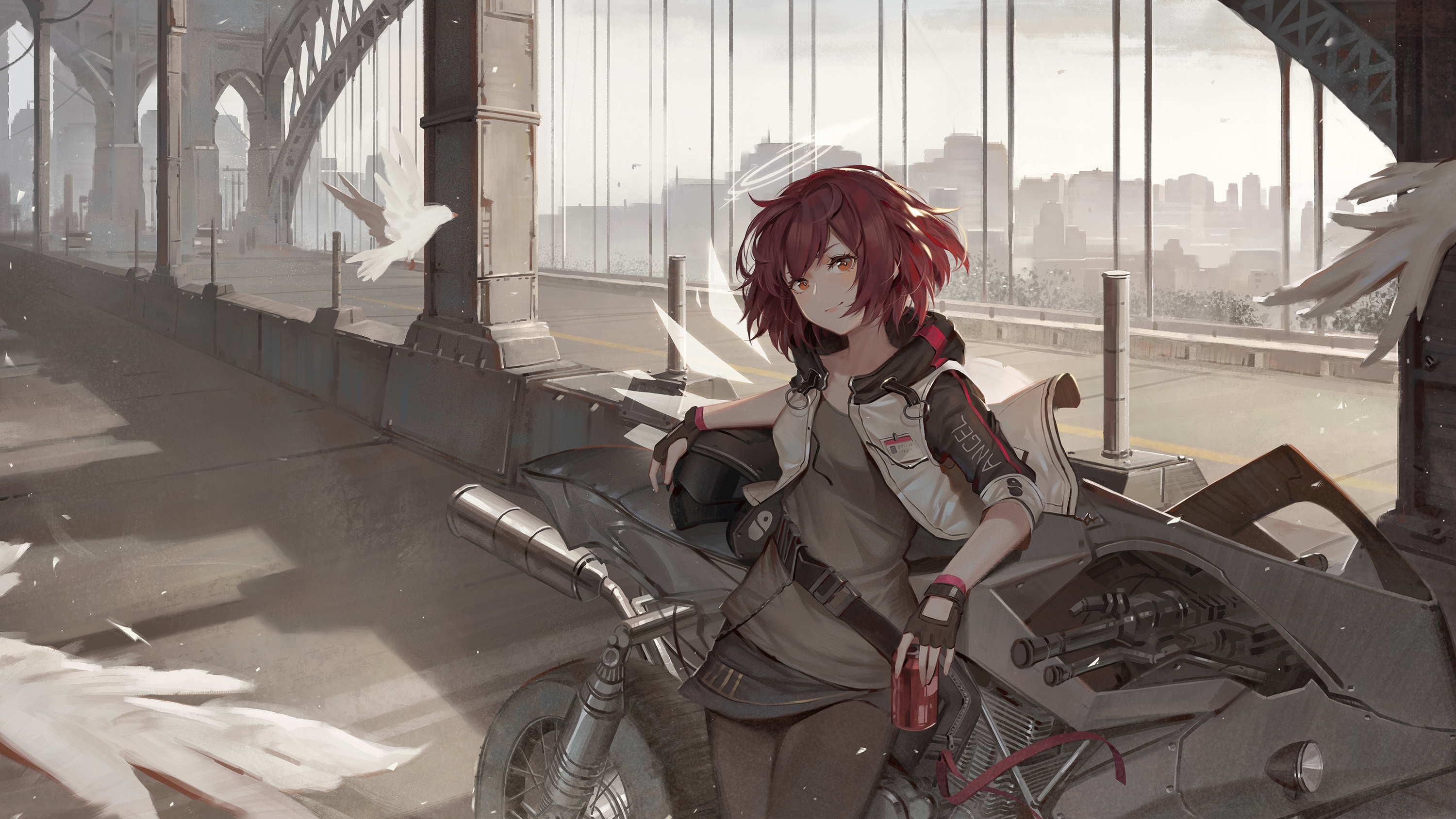 少女,机甲,,方舟,