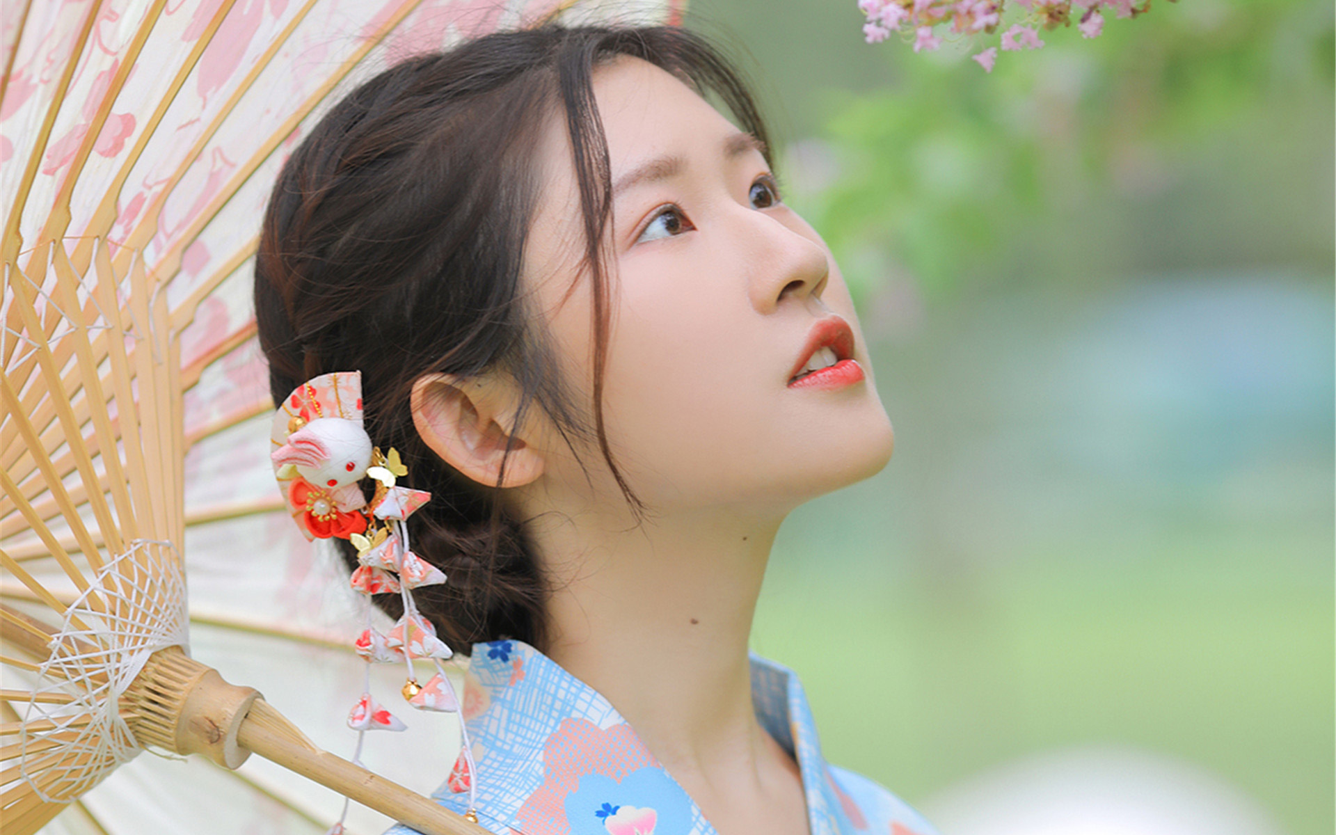 清楚,写真,日系,和服