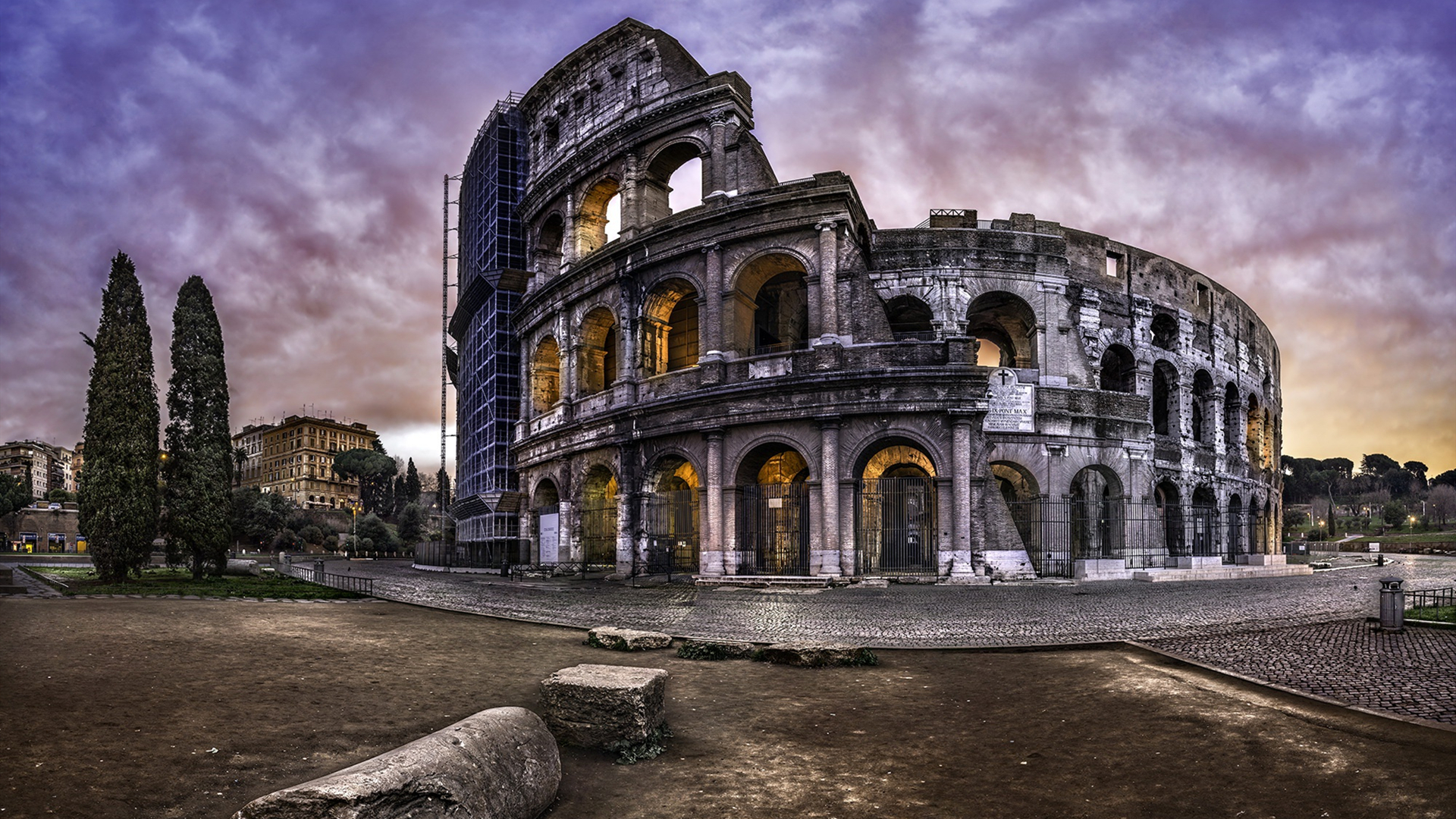 罗马,斗兽场,遗迹