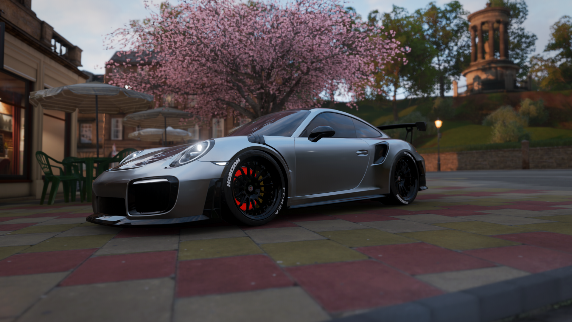 保时捷,跑车,庄园