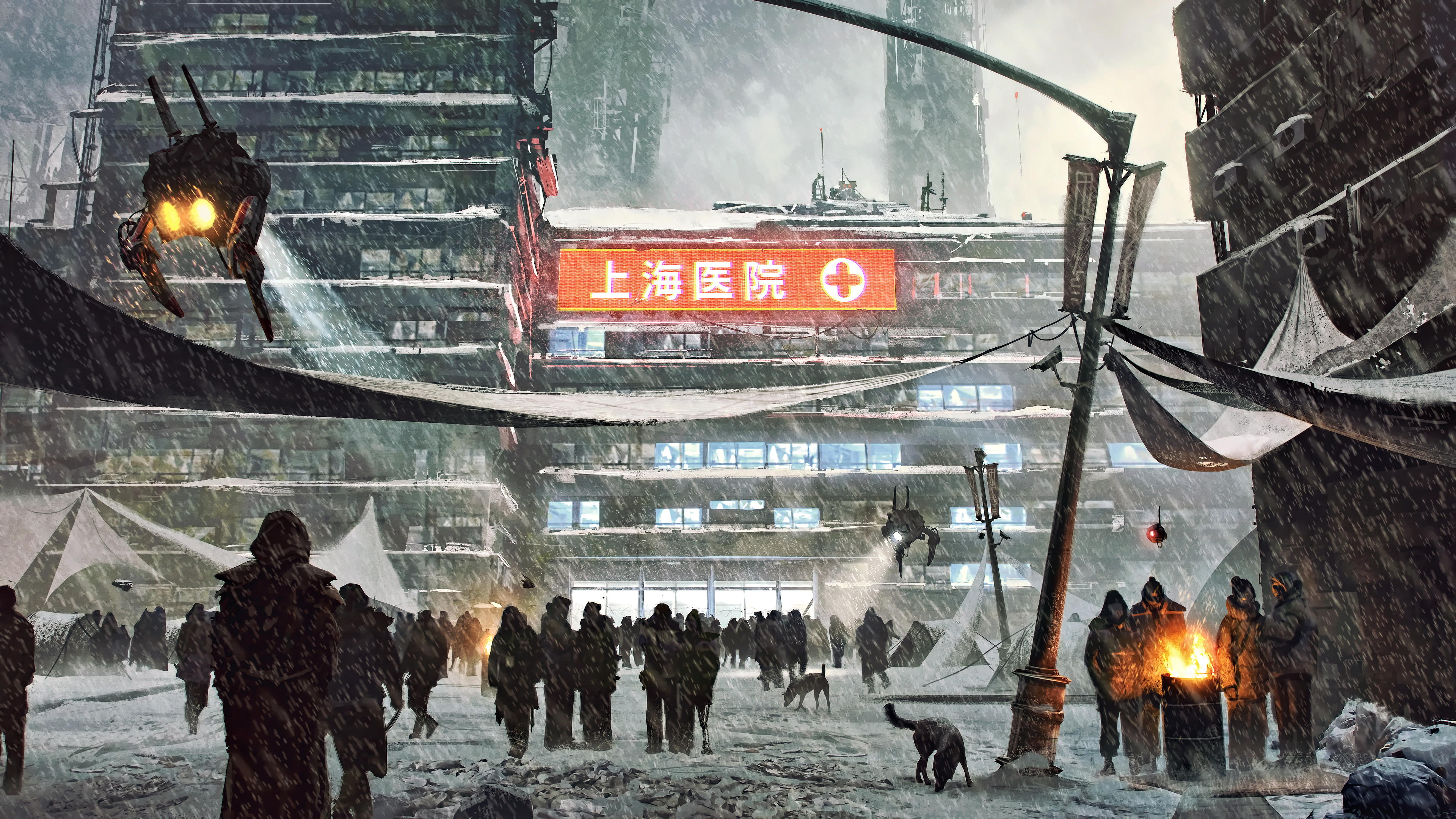 流浪地球,上海,世界末日