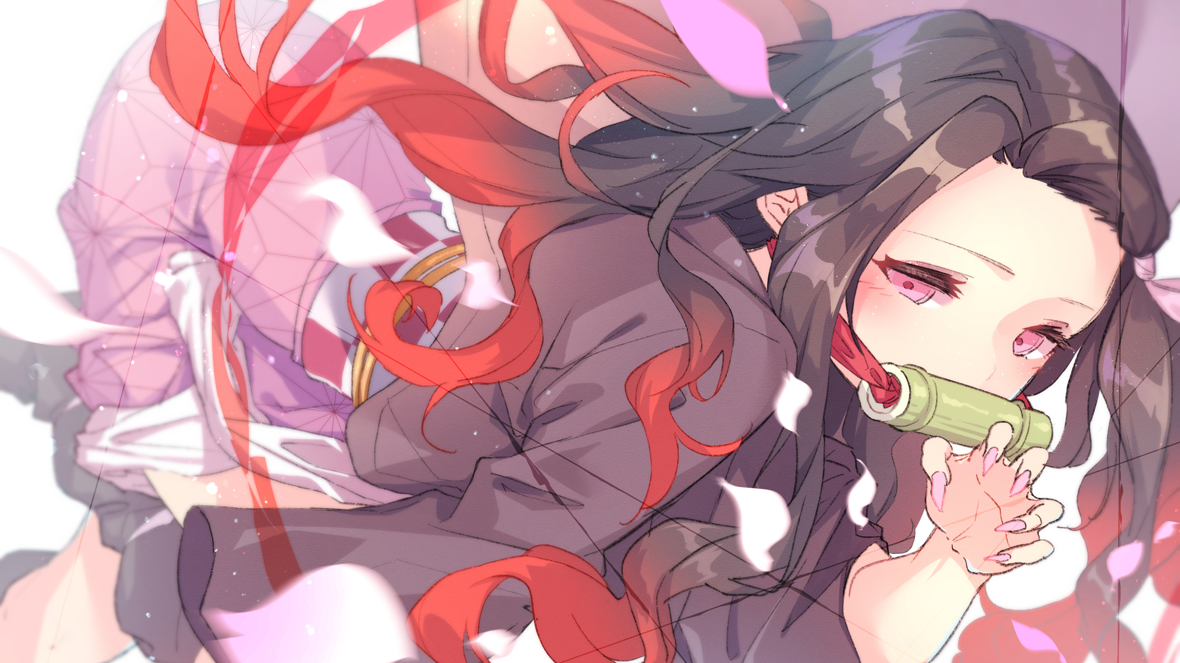 卡通人物,鬼灭之刃,祢豆子