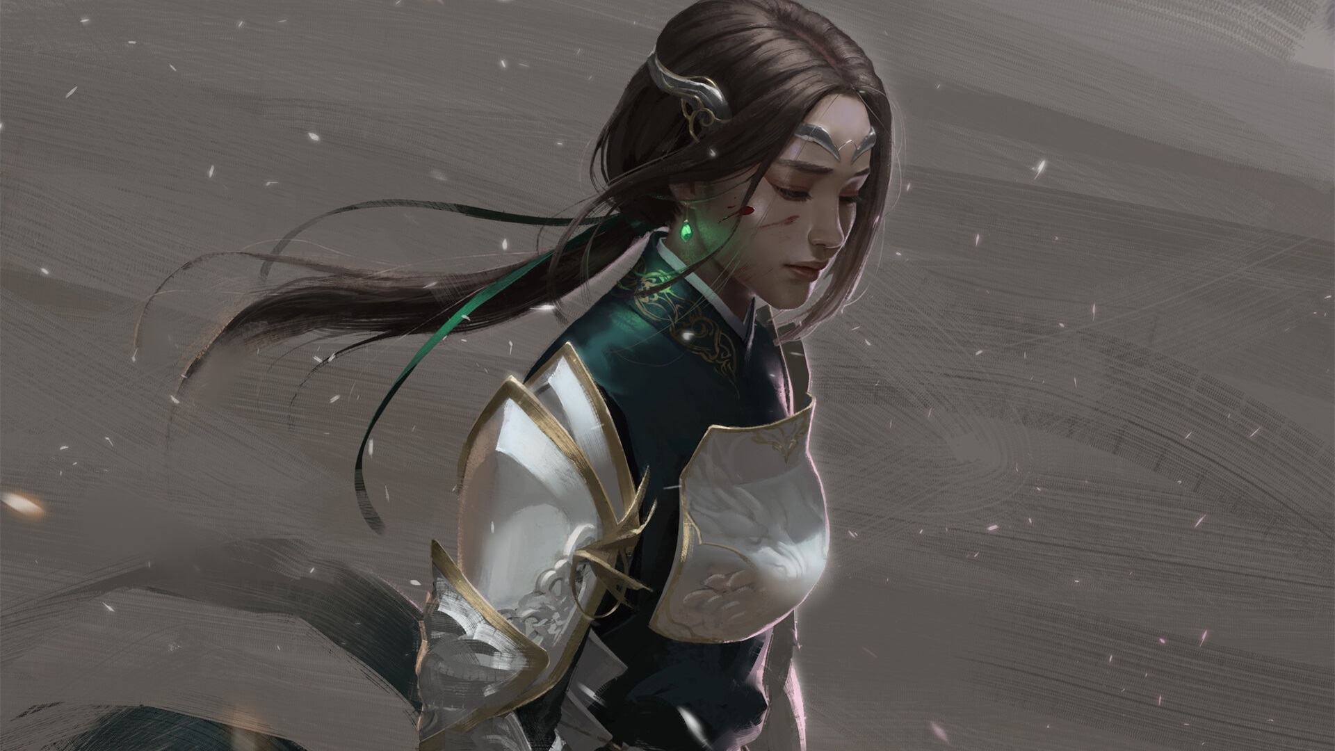 卡通人物,古风,女侠