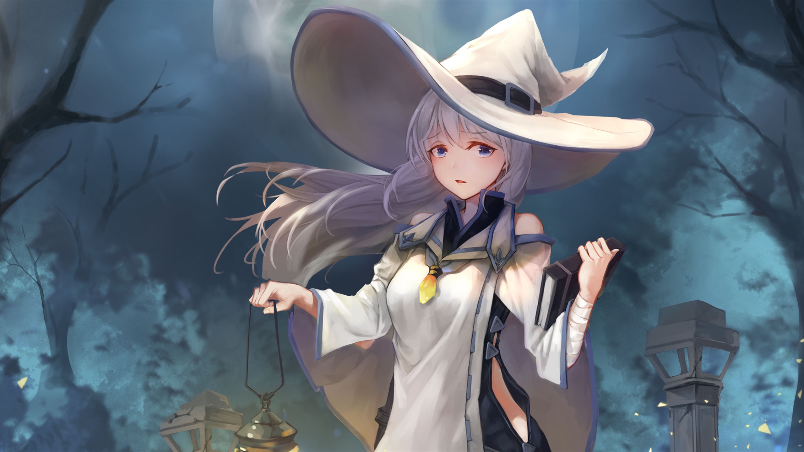 卡通人物,女巫,通话