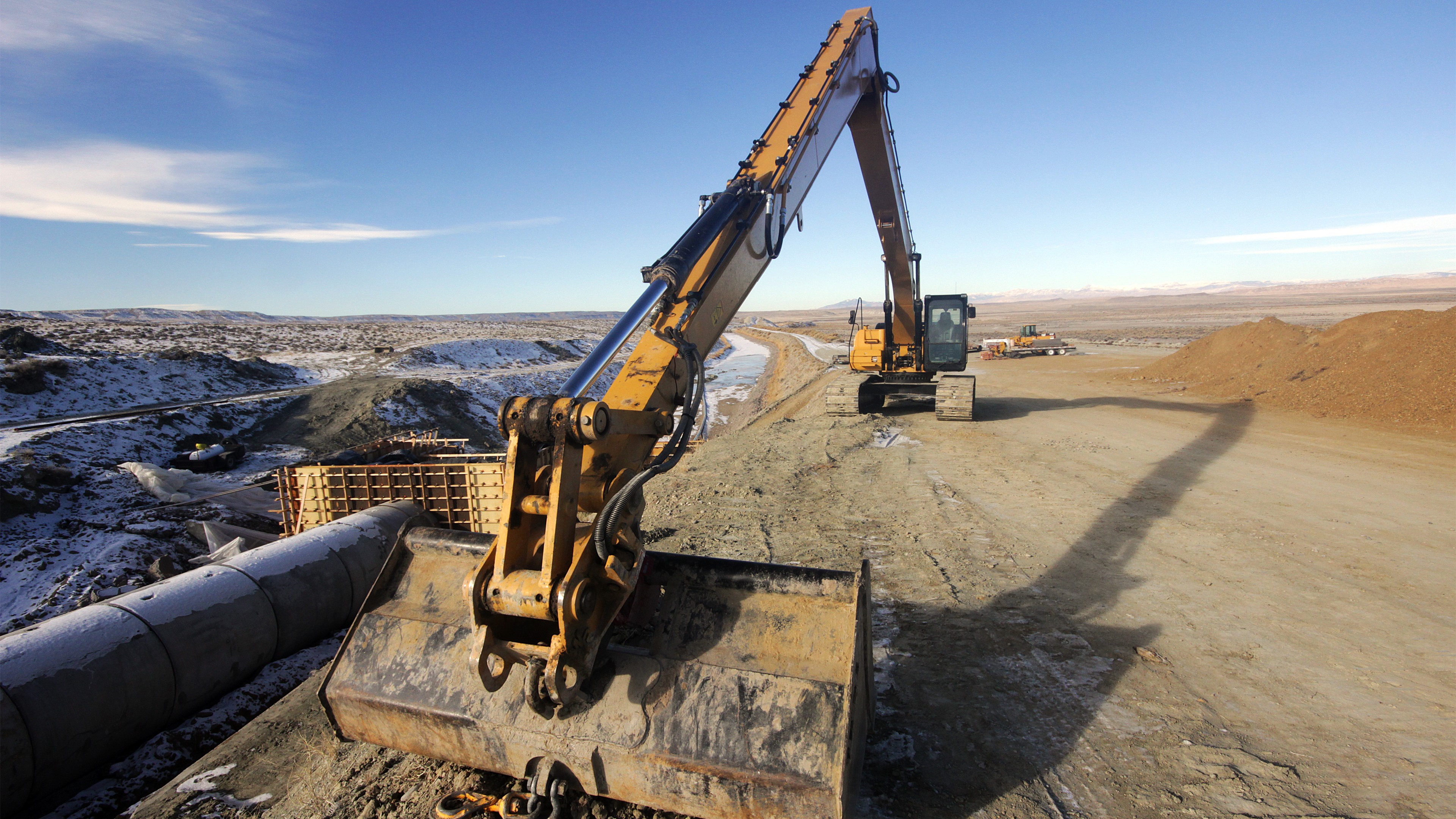 挖掘机,蓝翔,机械