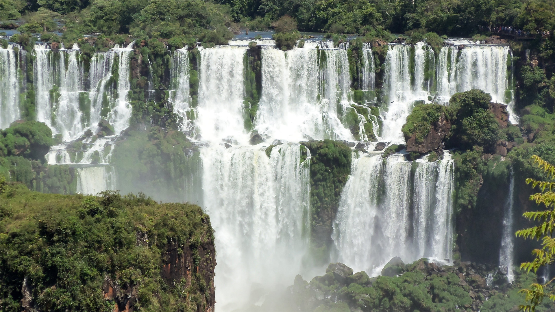 自然风光,伊瓜苏,瀑布