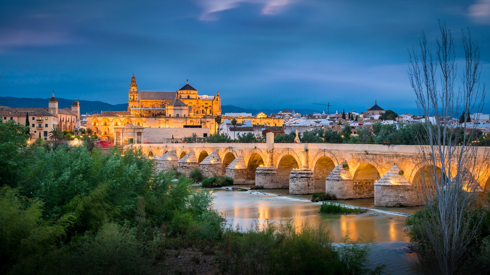 城市夜景,地中海,土耳其