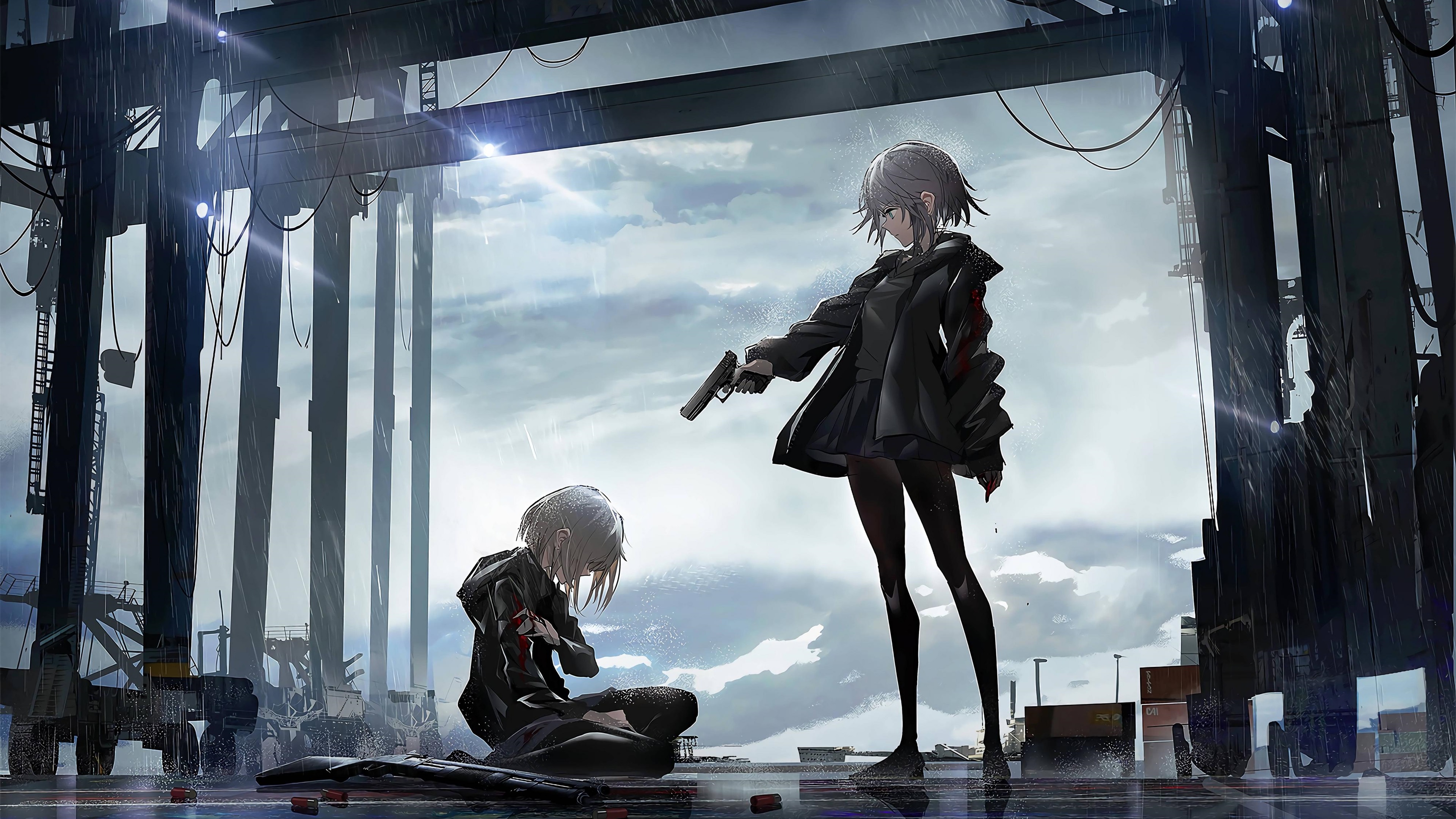 二次元,战斗,枪