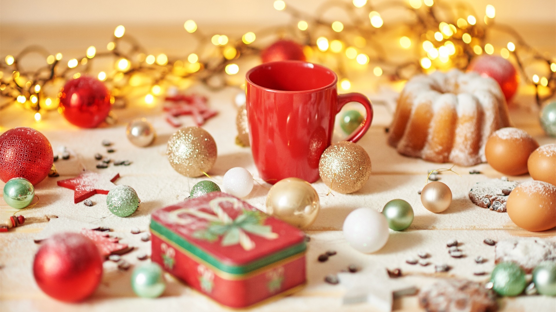 圣诞节,礼物,面包