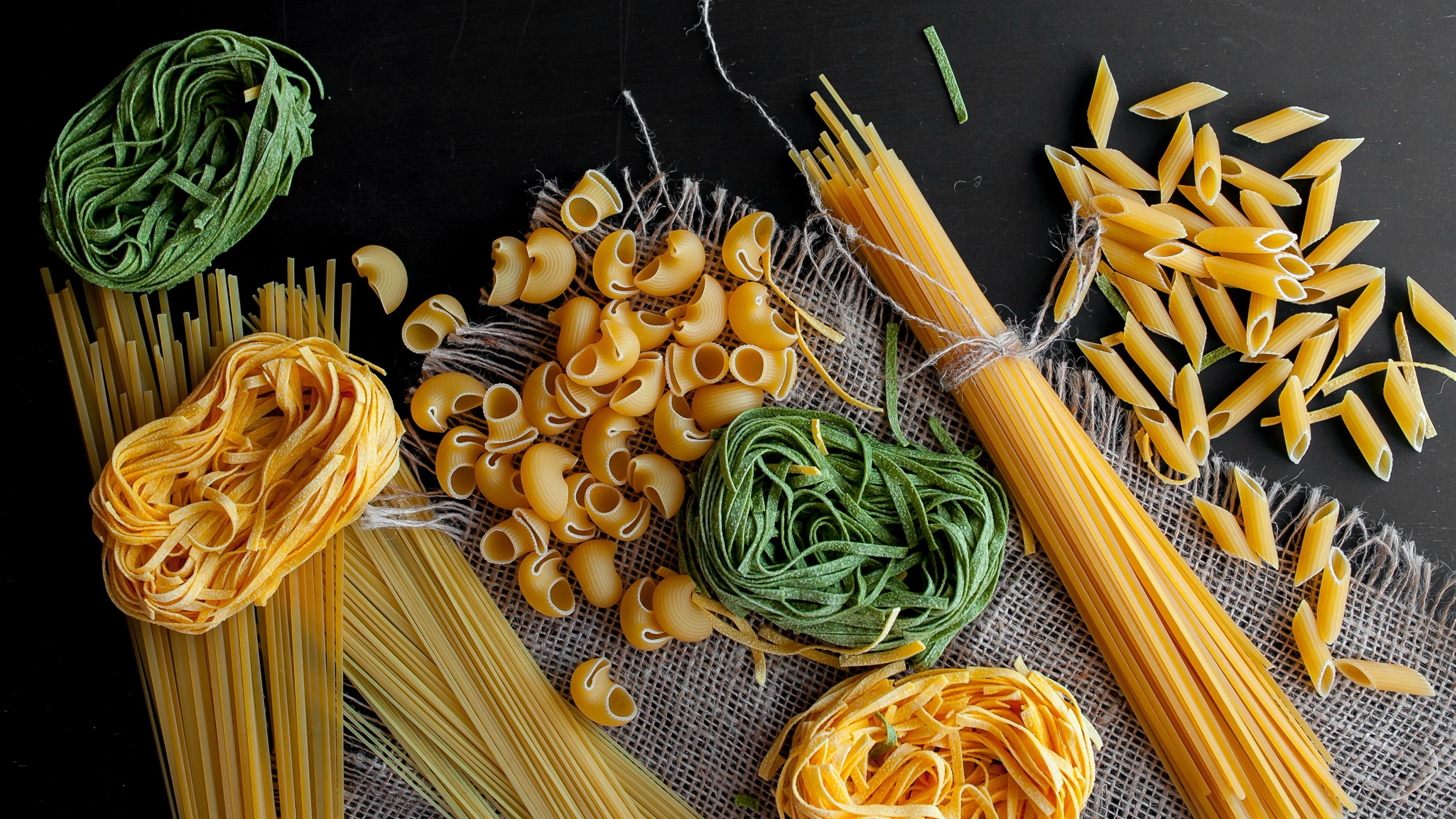 舒缓压力,通心粉,意面