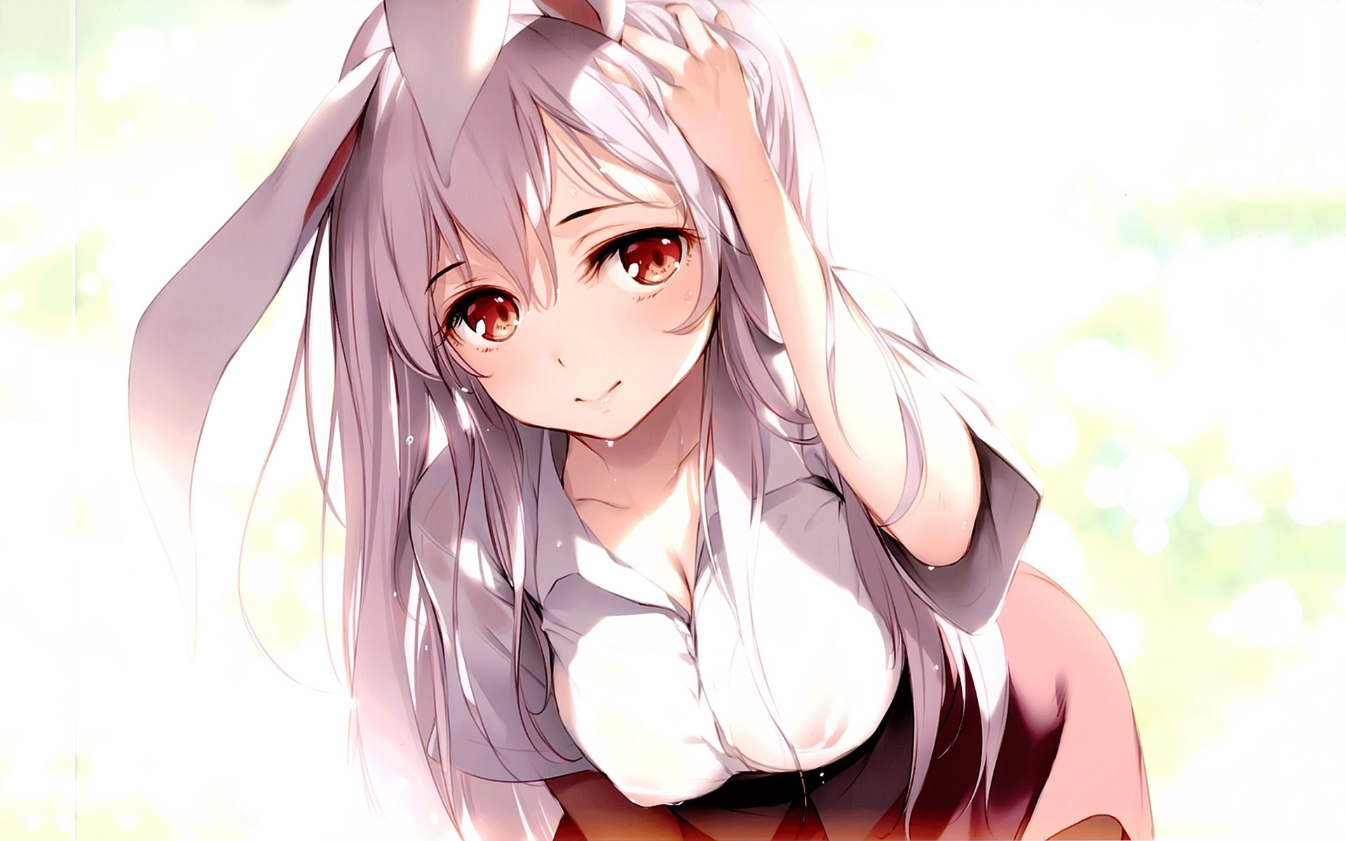 卡通人物,二次元,兔耳朵