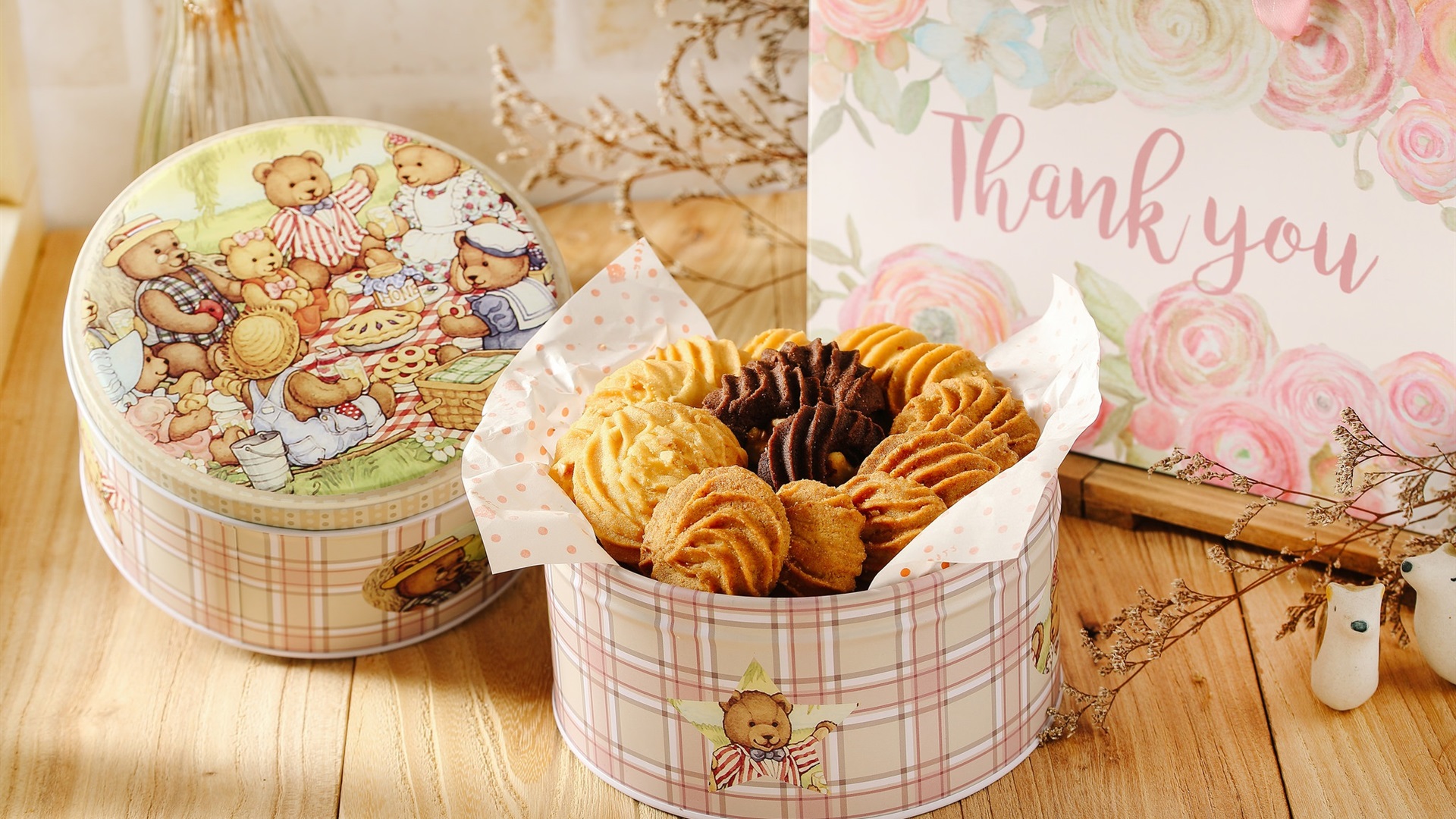 舒缓压力,小熊,饼干