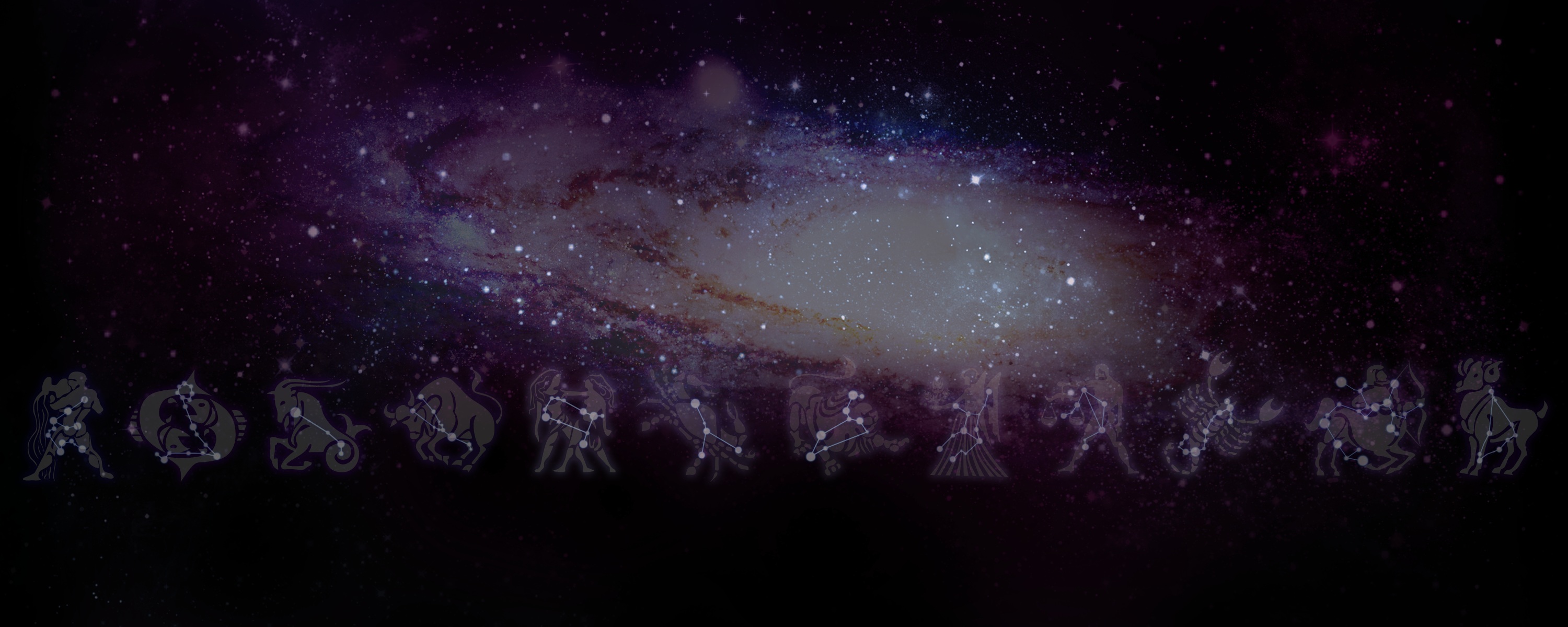 创意,紫色,黑色,奇幻星空,星座,360