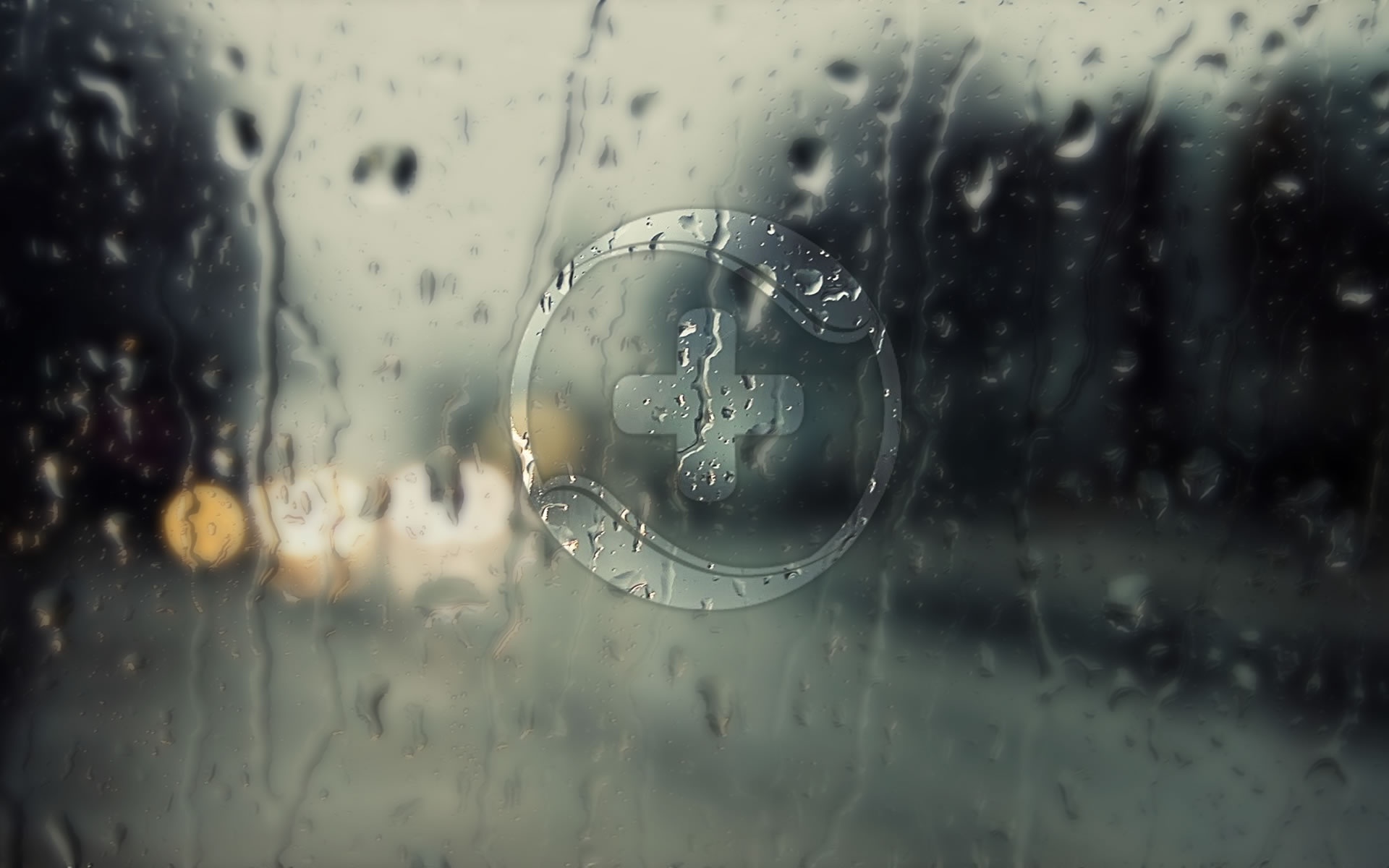 创意,品牌,黑白,下雨,360