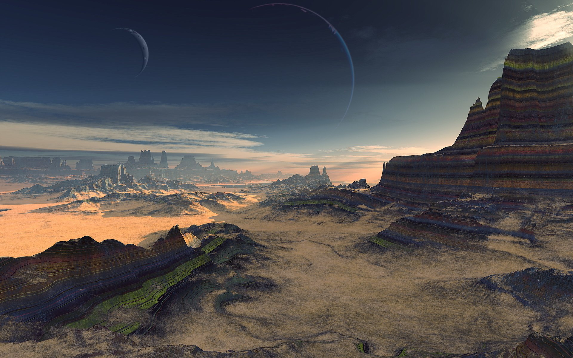 风景,奇幻梦境,儿童桌面专用