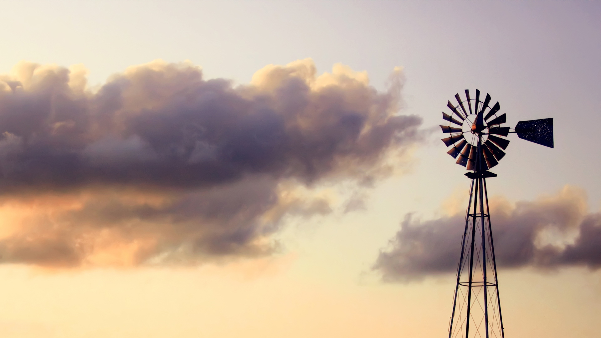 创意,设计,灰色,简约,风车,儿童桌面专用