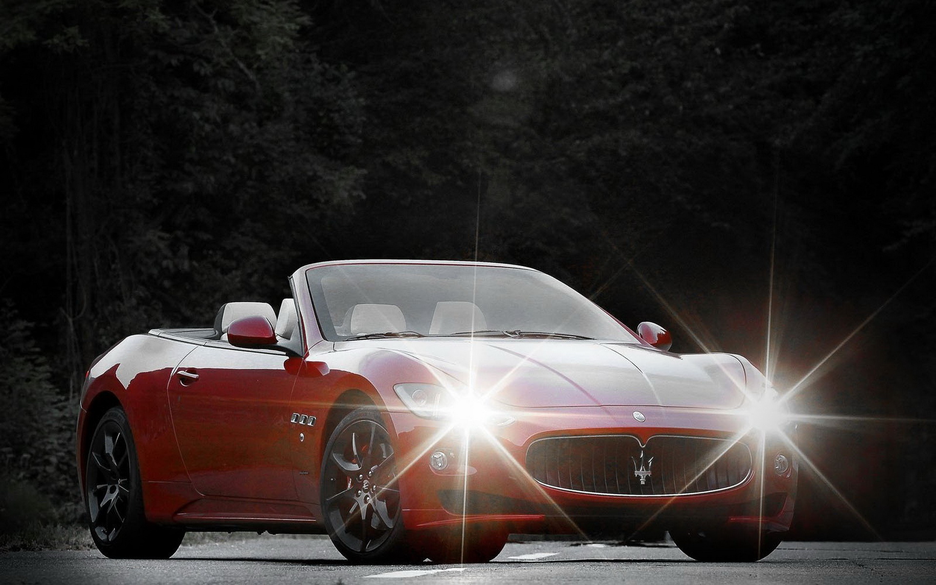 汽车,超跑,红色,玛莎拉蒂,GranCabrio,Sport,儿童桌面专用