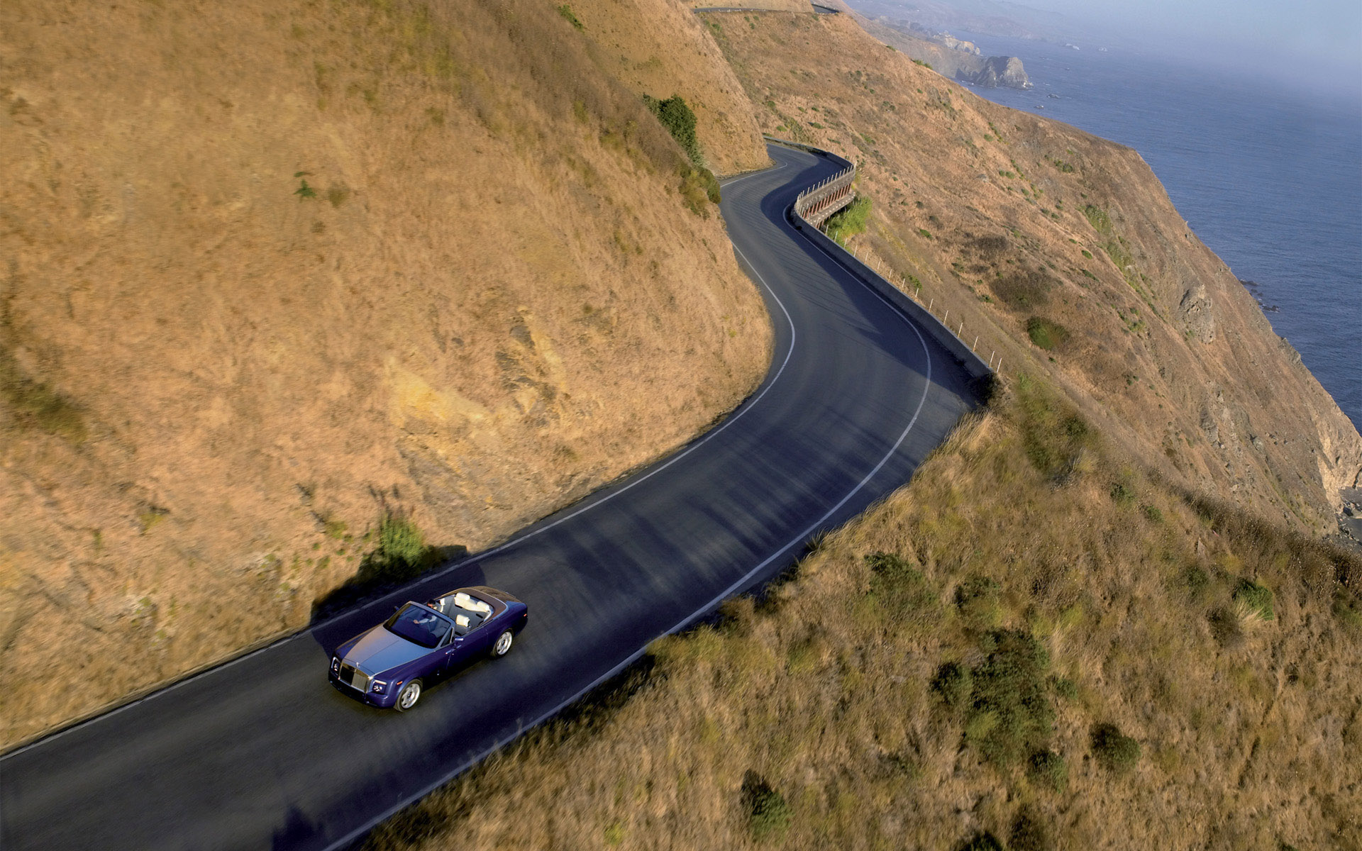 汽车,敞篷车,深蓝色,劳斯莱斯Rolls-Royce,幻影,Phantom,Drophead,Cou,儿童桌面专用