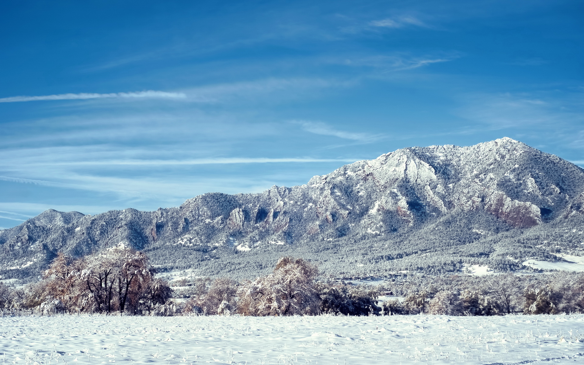 风景,银装素裹,冰天雪地,儿童桌面专用