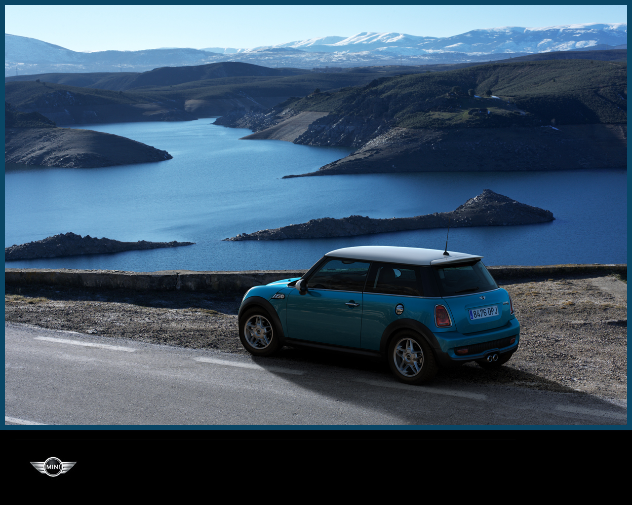 汽车,蓝色,mini,Cooper,S,儿童桌面专用