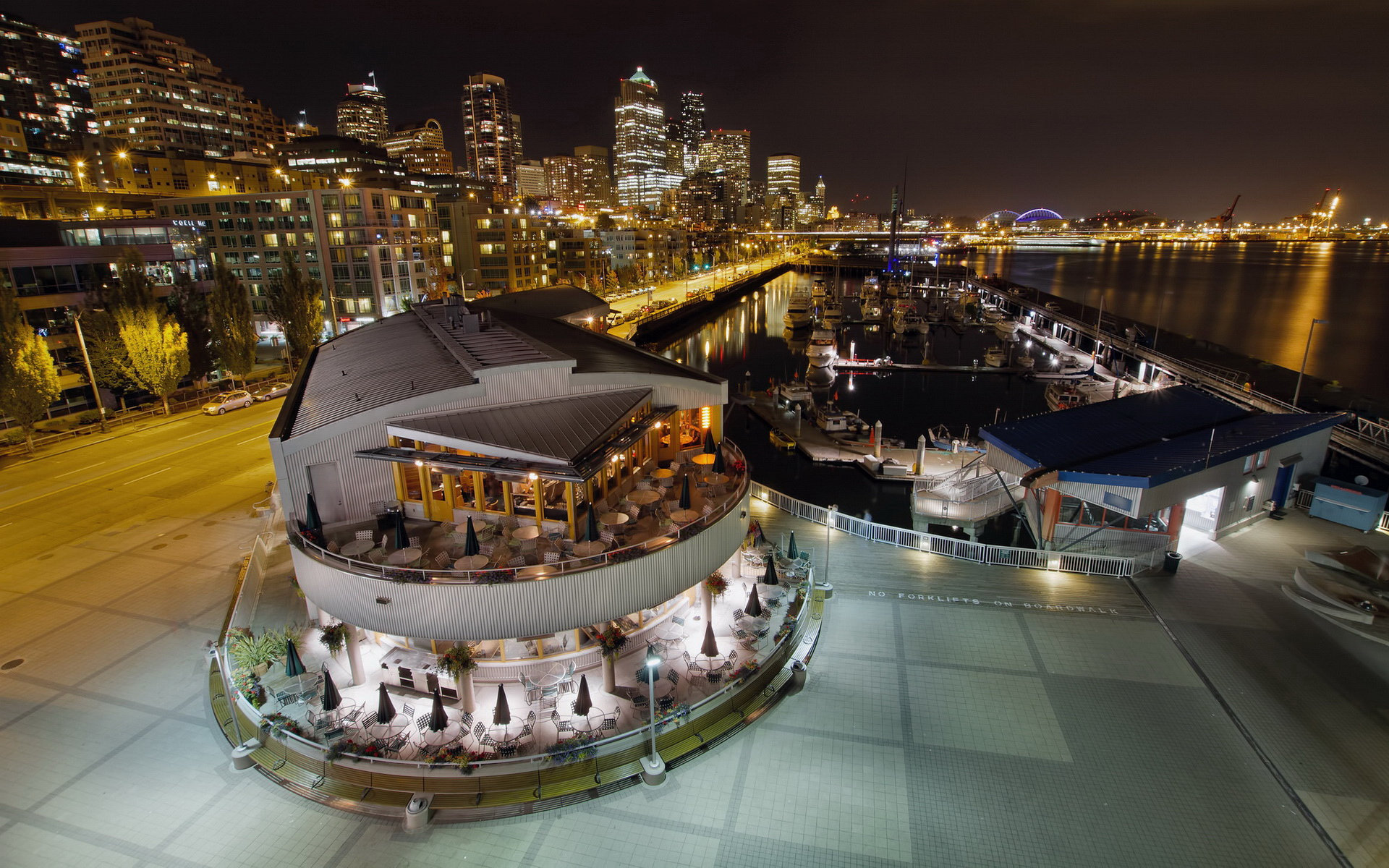 风景,城市夜景,儿童桌面专用