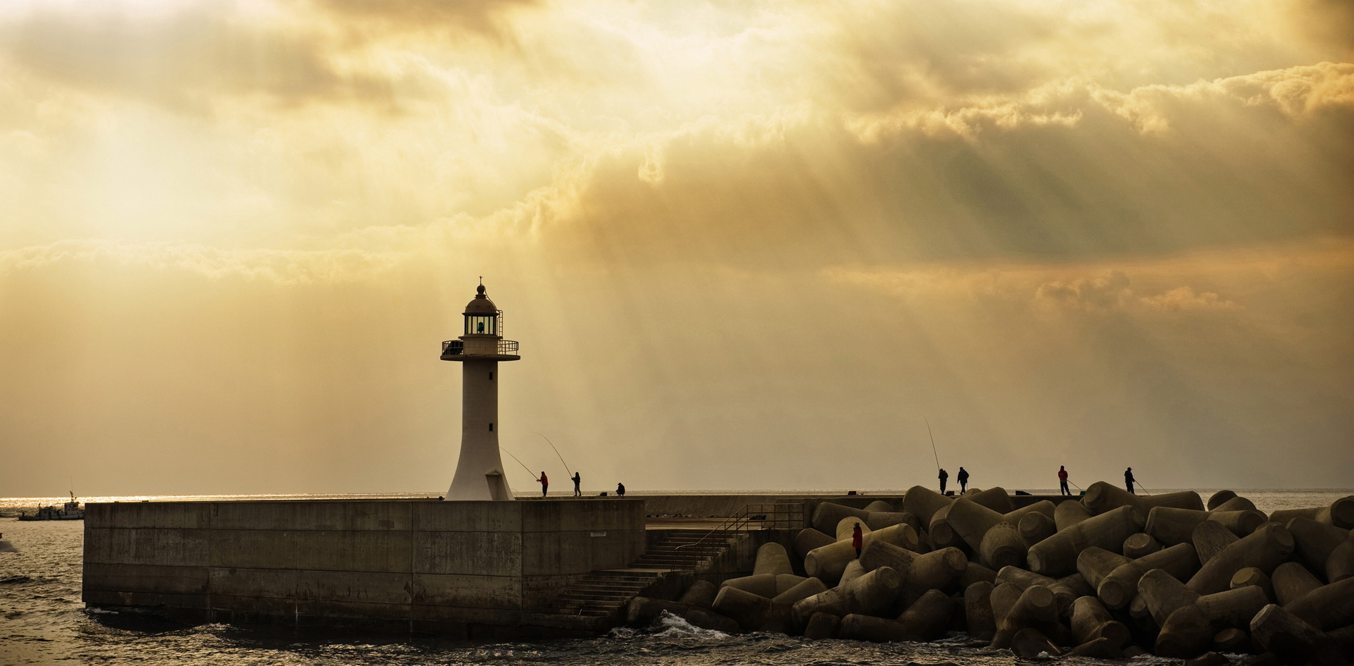 风景,落日余晖,儿童桌面专用