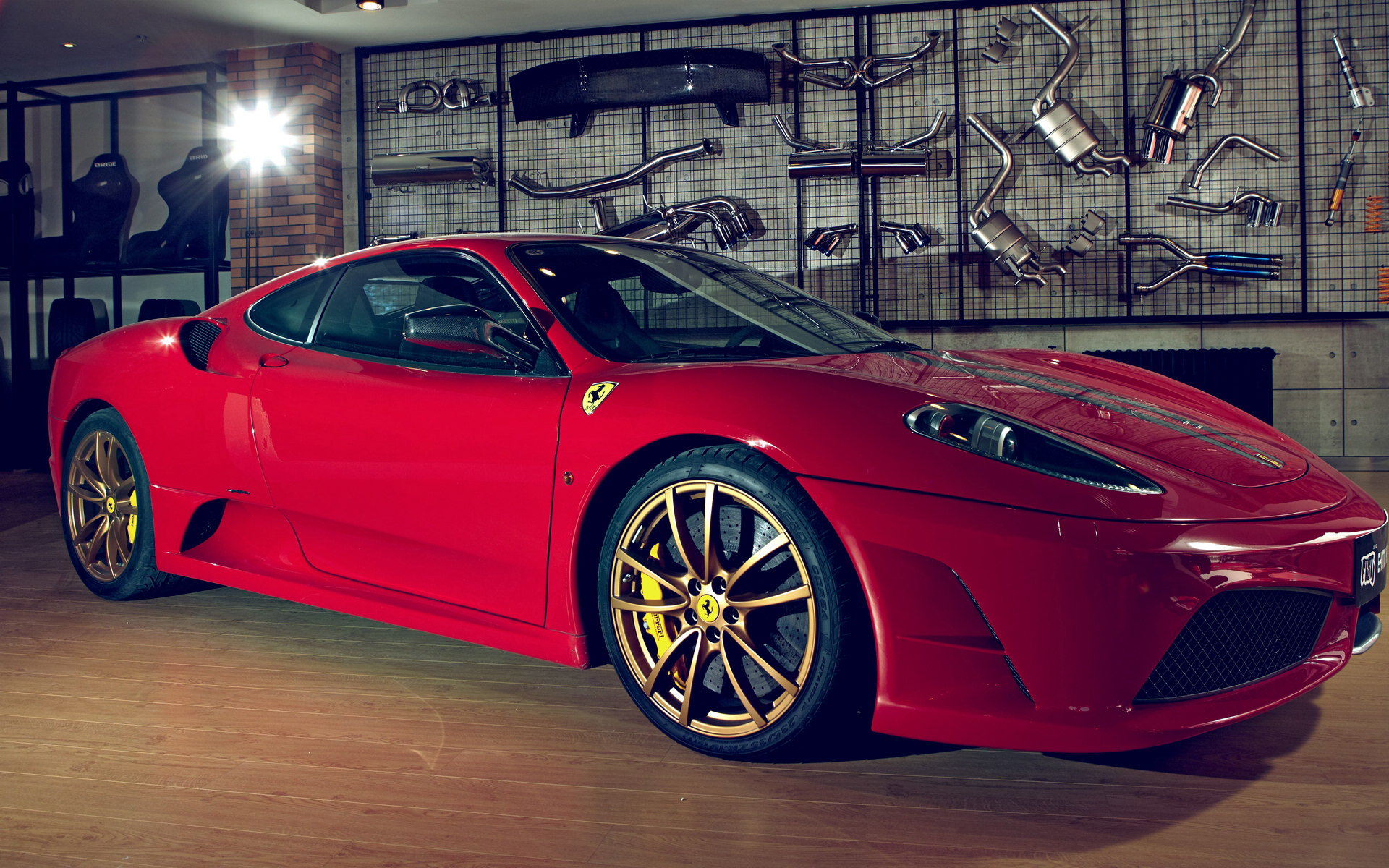 汽车,超跑,红色,法拉利,F430,儿童桌面专用