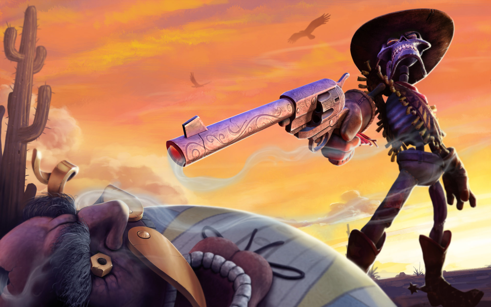 游戏,动作射击,木偶快枪手