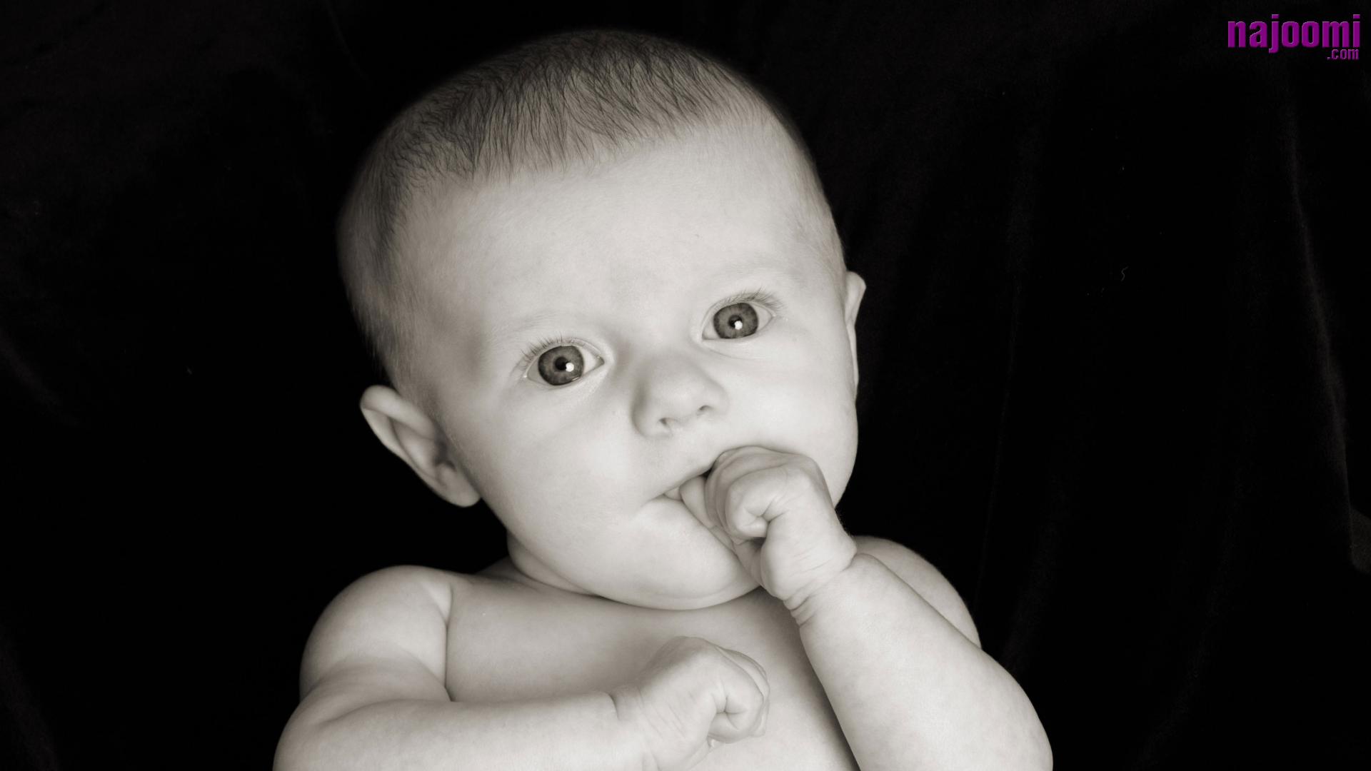 儿童,宝贝,baby秀,儿童桌面专用,活泼,可爱,黑白