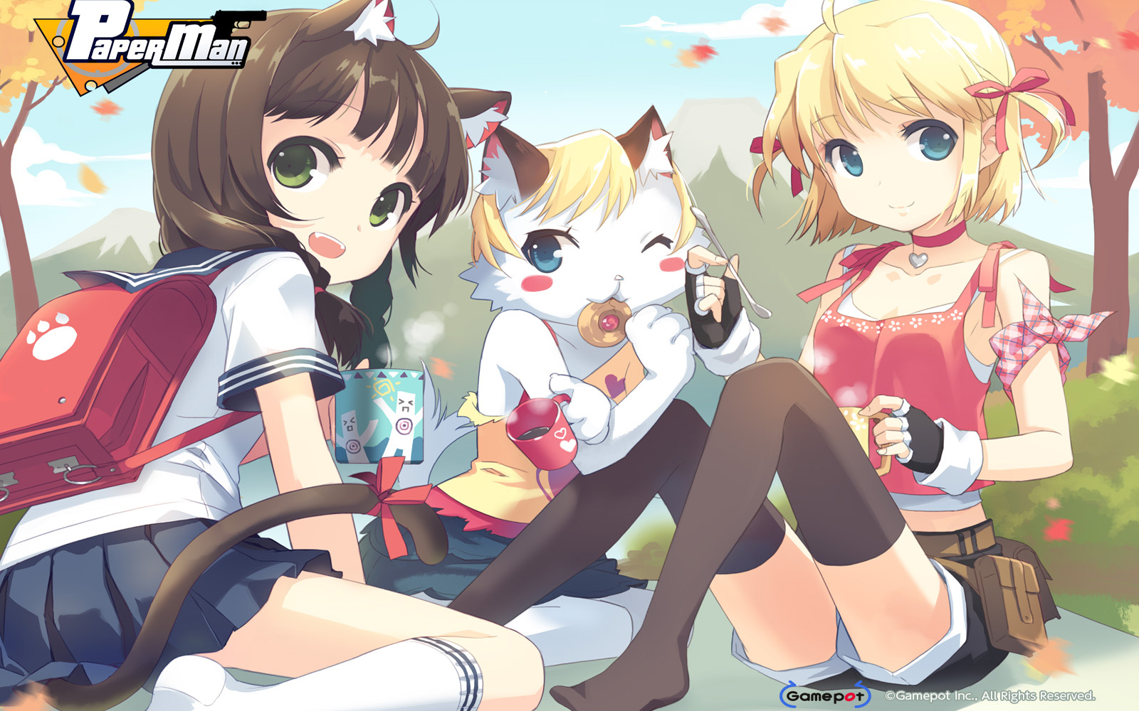 游戏,纸片人,动作射击